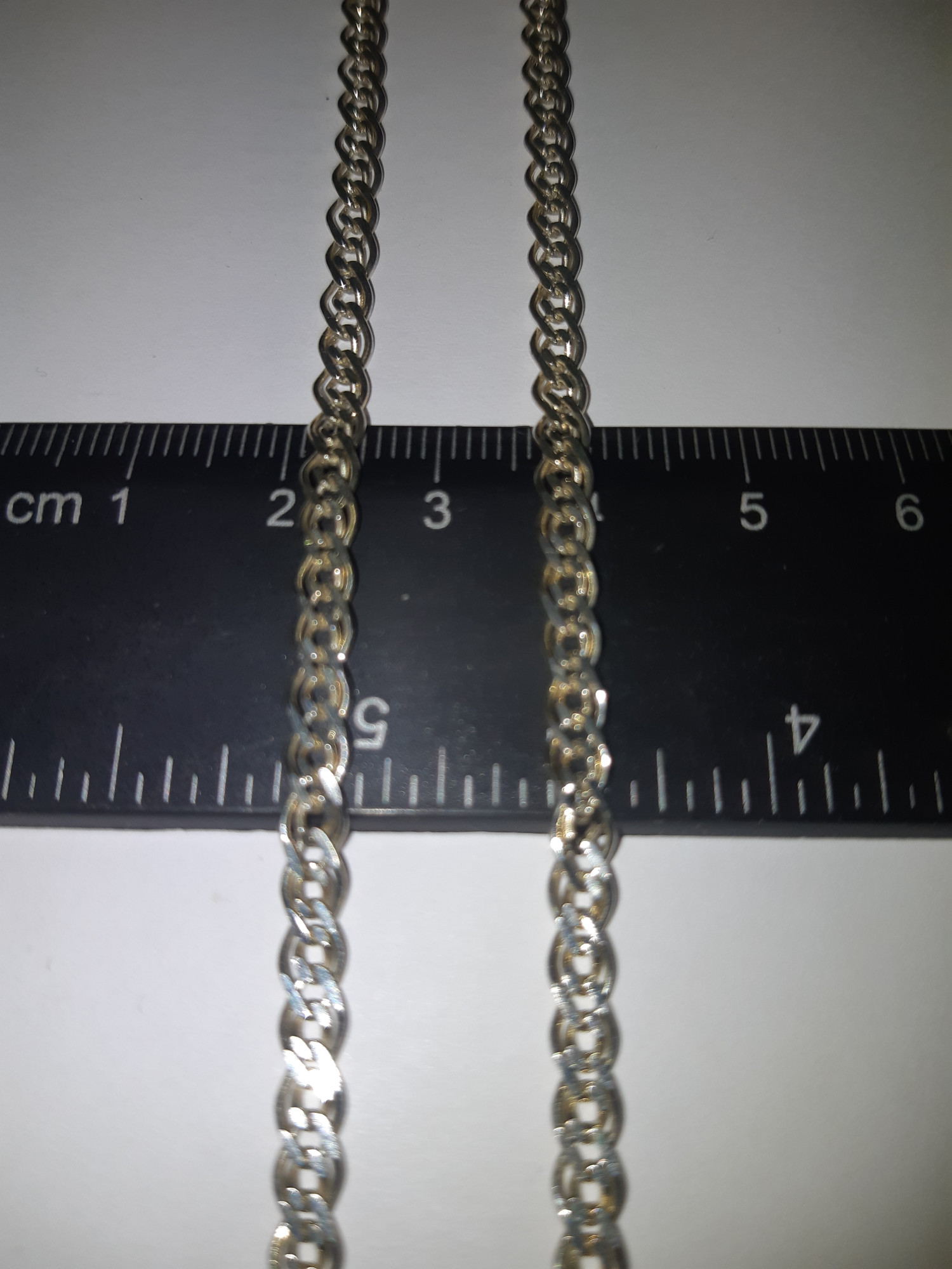 Серебряная цепь с плетением Нонна (30509875) 1