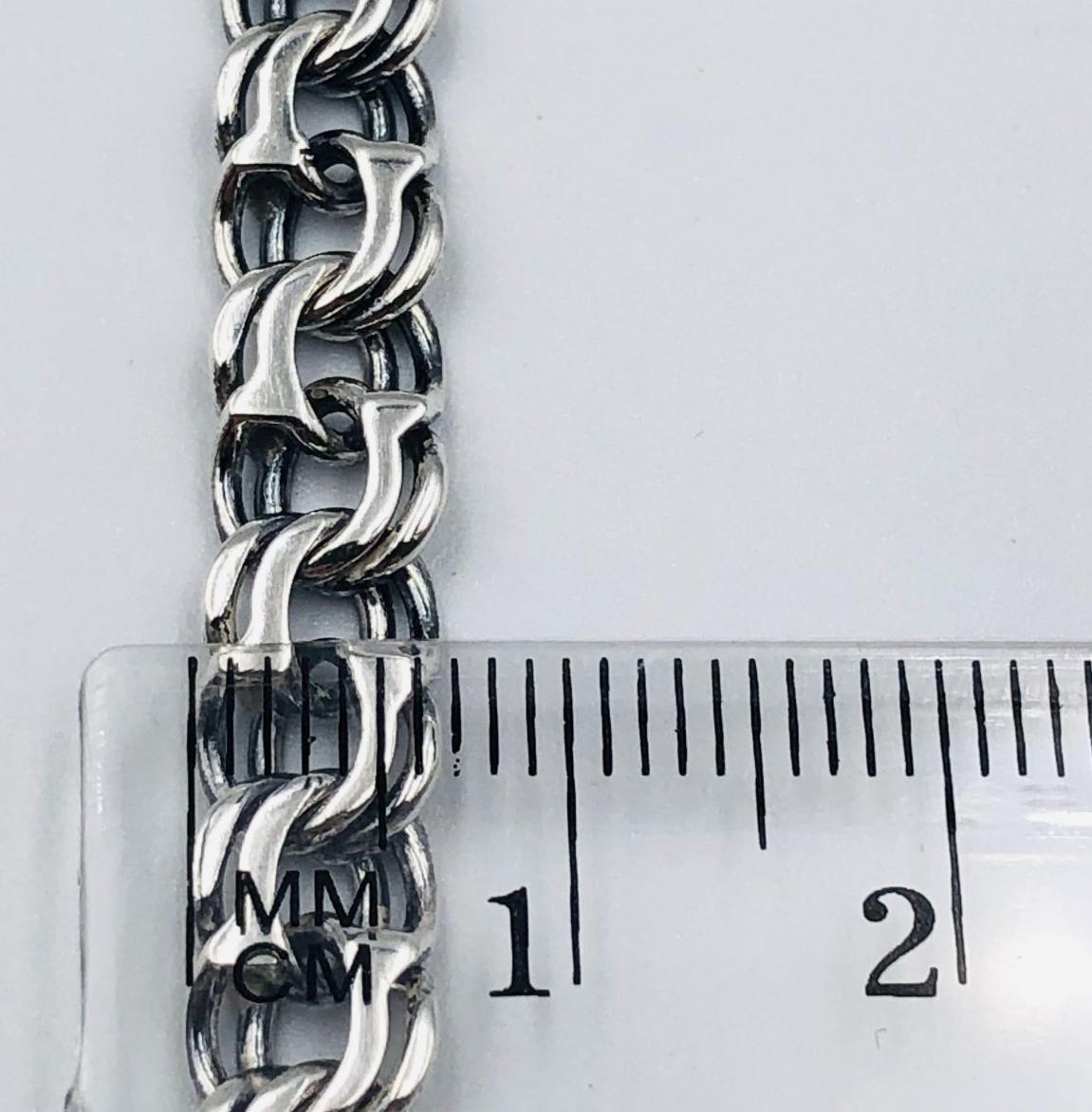 Срібний ланцюг із плетінням Бісмарк (33721583) 2