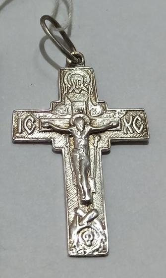 Срібний підвіс-хрест (30397417) 0