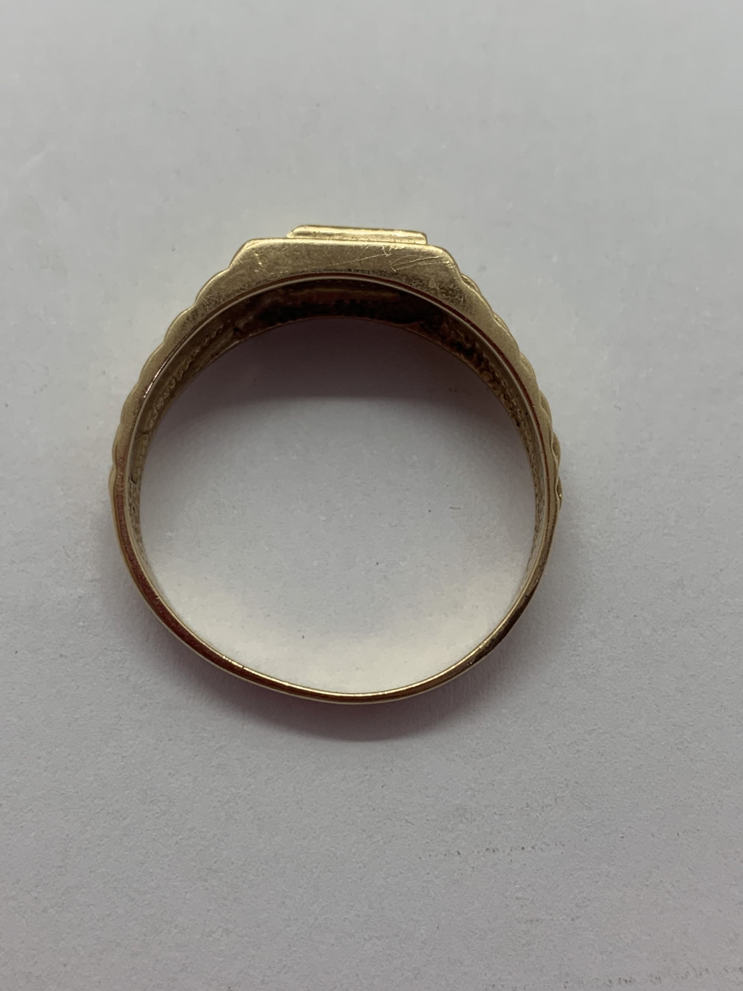Перстень из красного золота с цирконием (33730591) 1