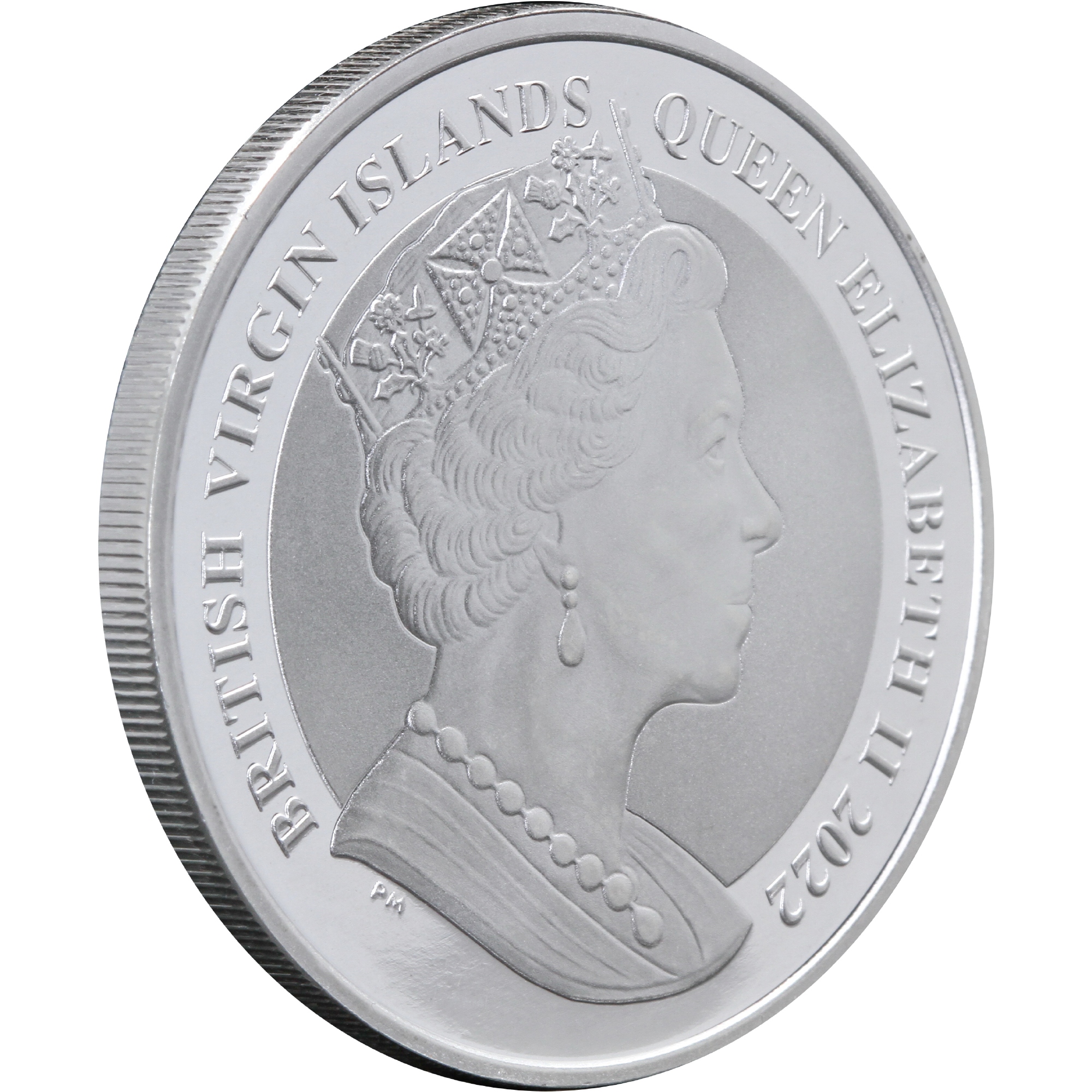 Серебряная монета 1oz Свобода 75 лет 1 доллар 2022 БВО (29269207) 9