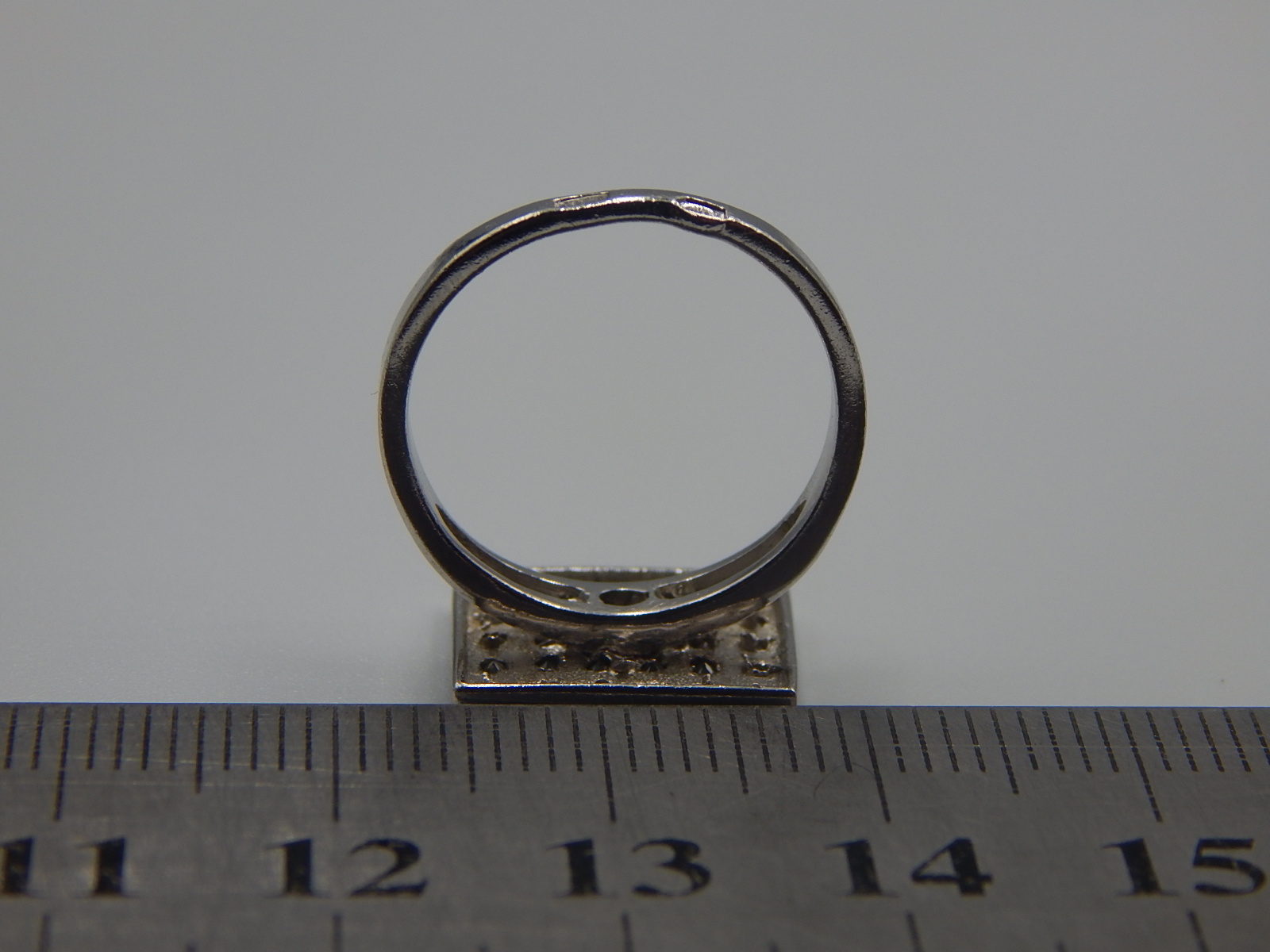 Серебряное кольцо с цирконием (33454301) 3