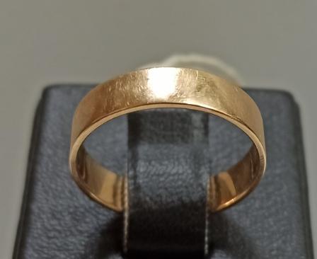 Обручальное кольцо из красного и желтого золота (32889795)  0