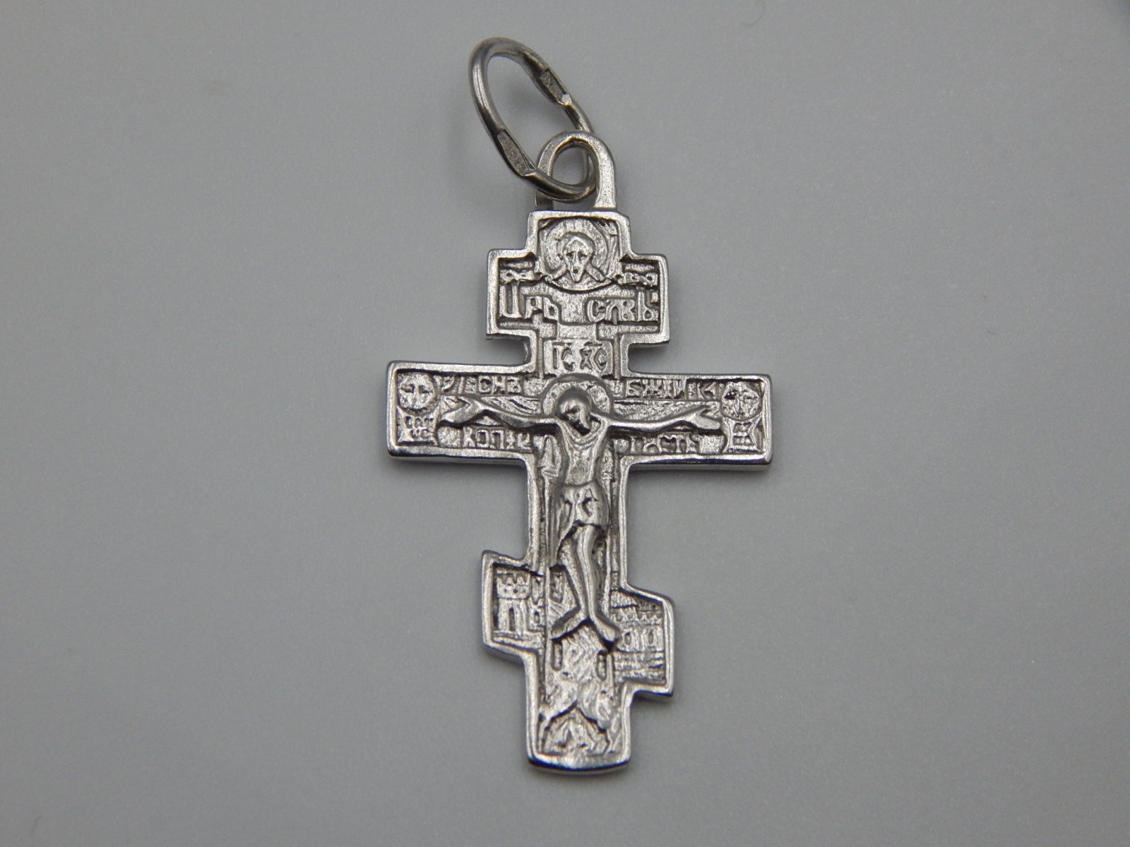 Срібний підвіс-хрест (33230407) 1