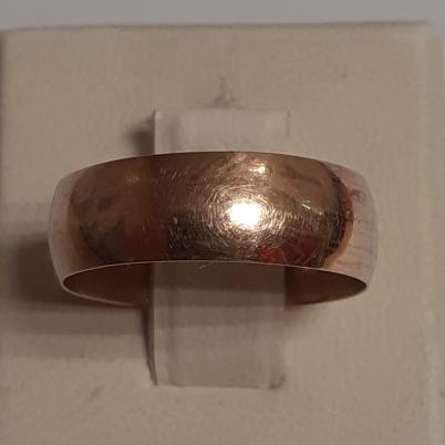Обручальное кольцо из красного золота (33954423)  0