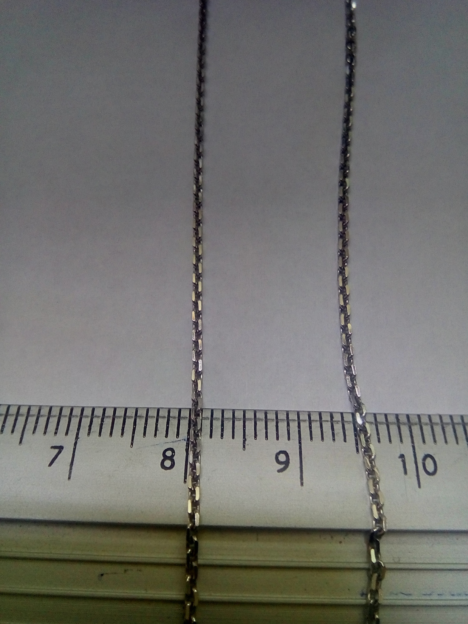 Серебряная цепь с плетением Якорное (30519557) 2