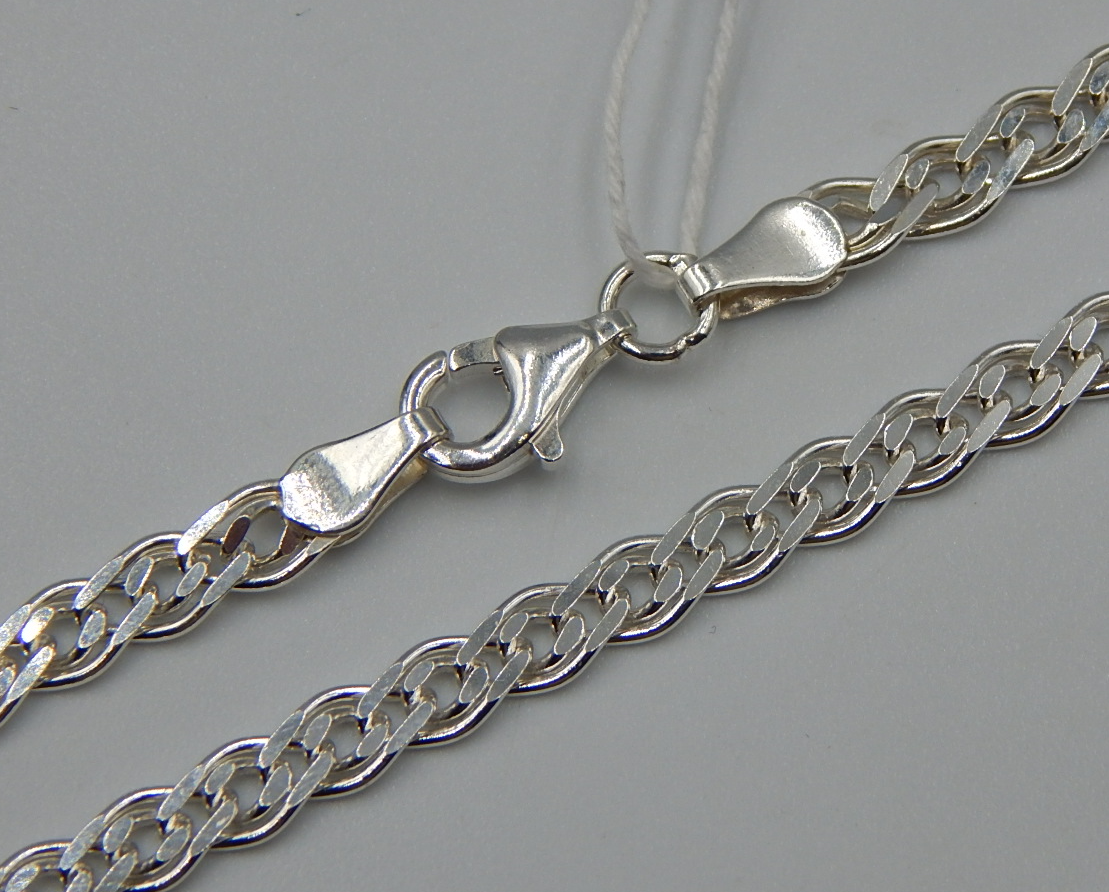 Серебряная цепь с плетением Нонна (32251353) 0
