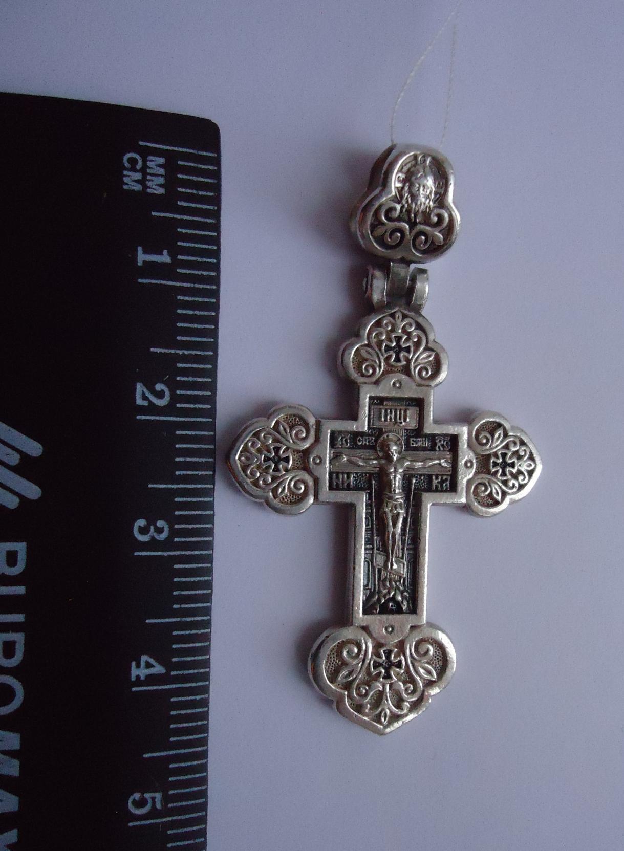 Срібний підвіс-хрест ( 32495106) 2