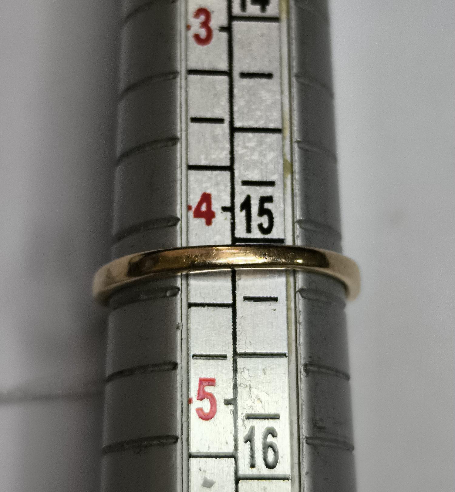 Кольцо из красного золота с цирконием (33921549) 3