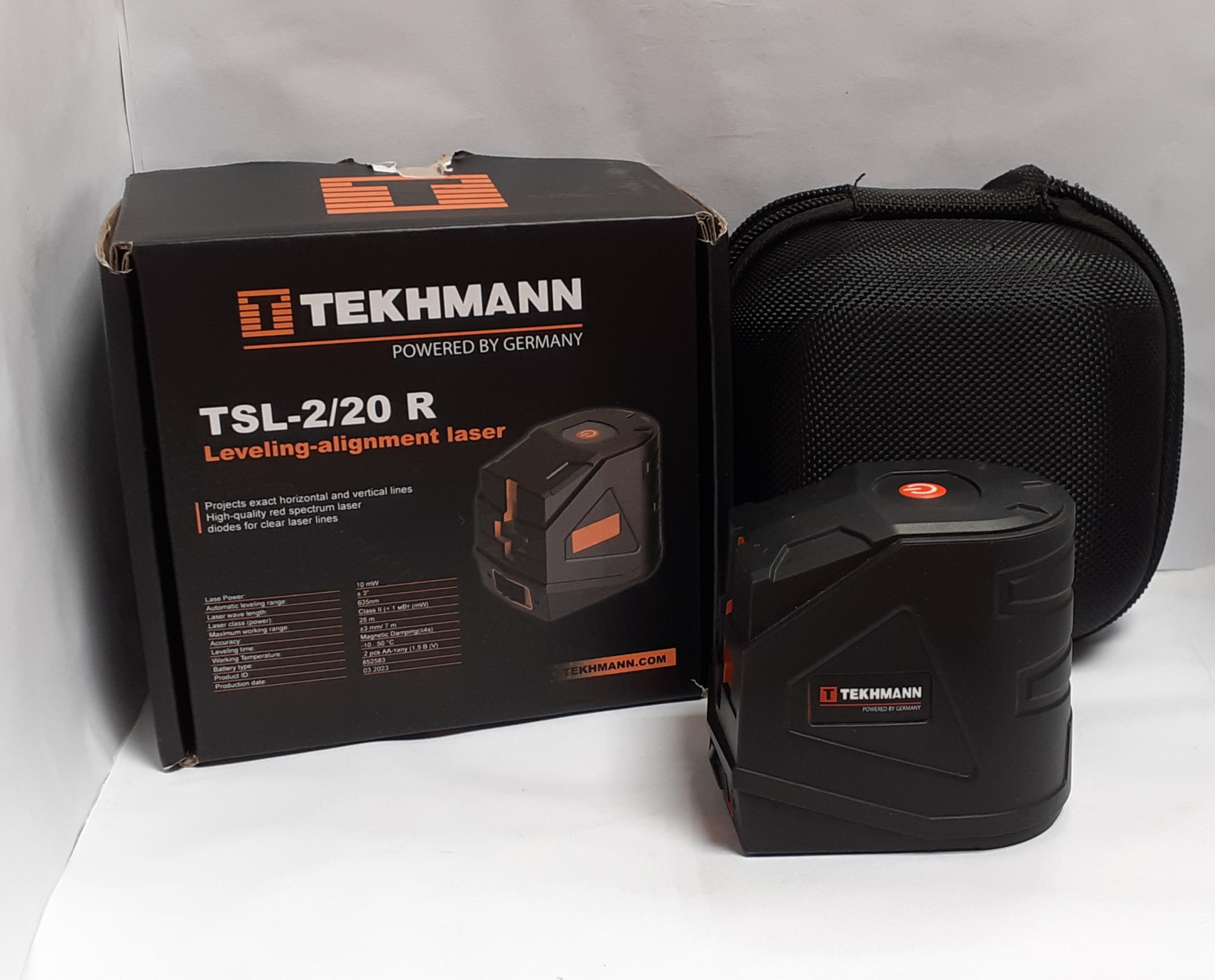Лазерный уровень Tekhmann TSL-2/20 R 0