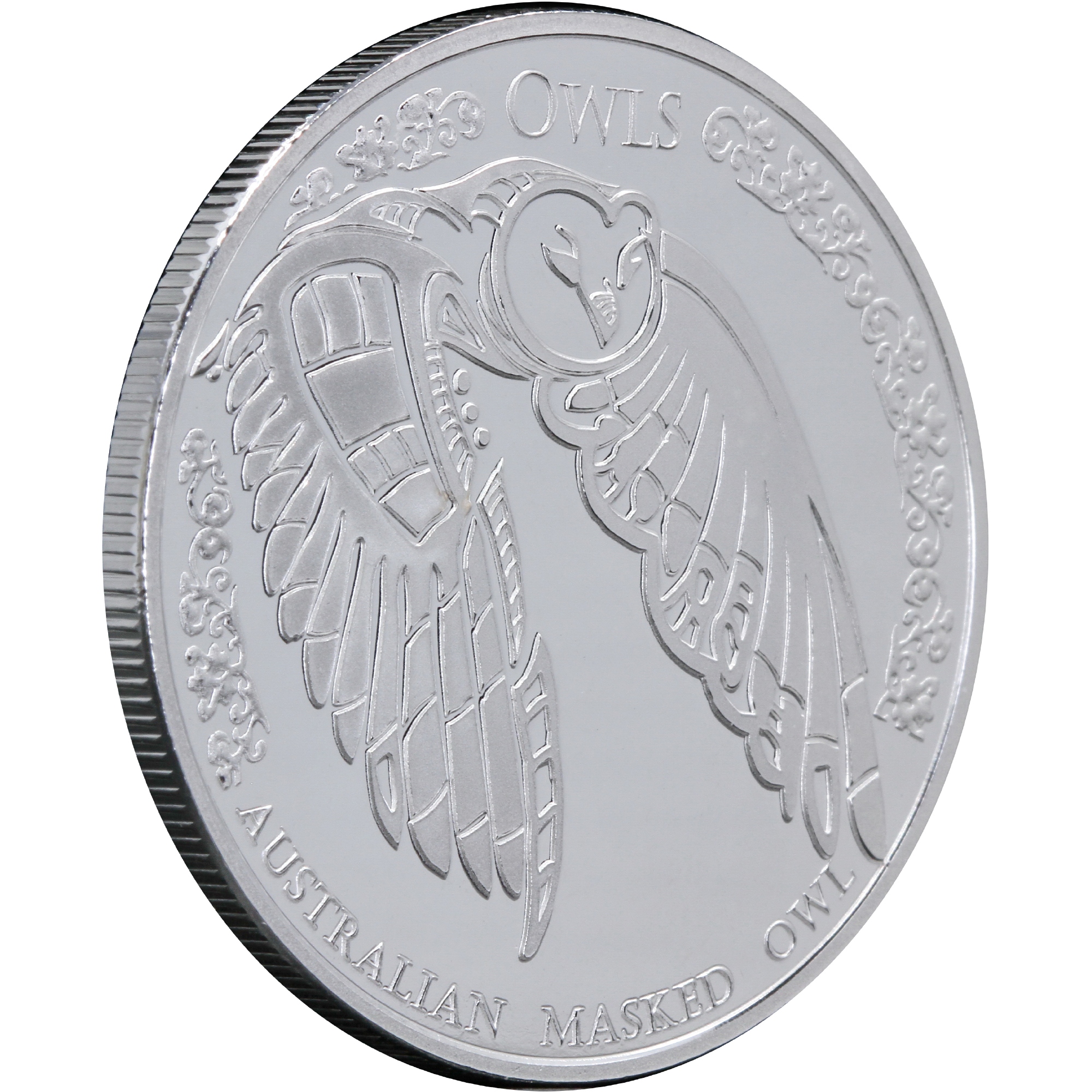Серебряная монета 1oz Совы: Австралийские Маски 5 долларов 2022 Токелау (29244009) 3
