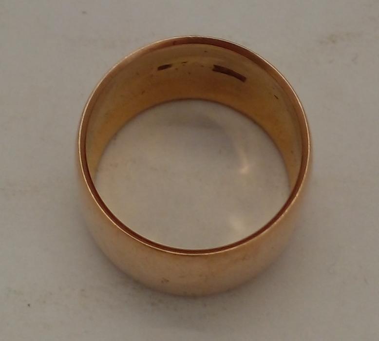 Обручальное кольцо из красного золота (33471310)  2