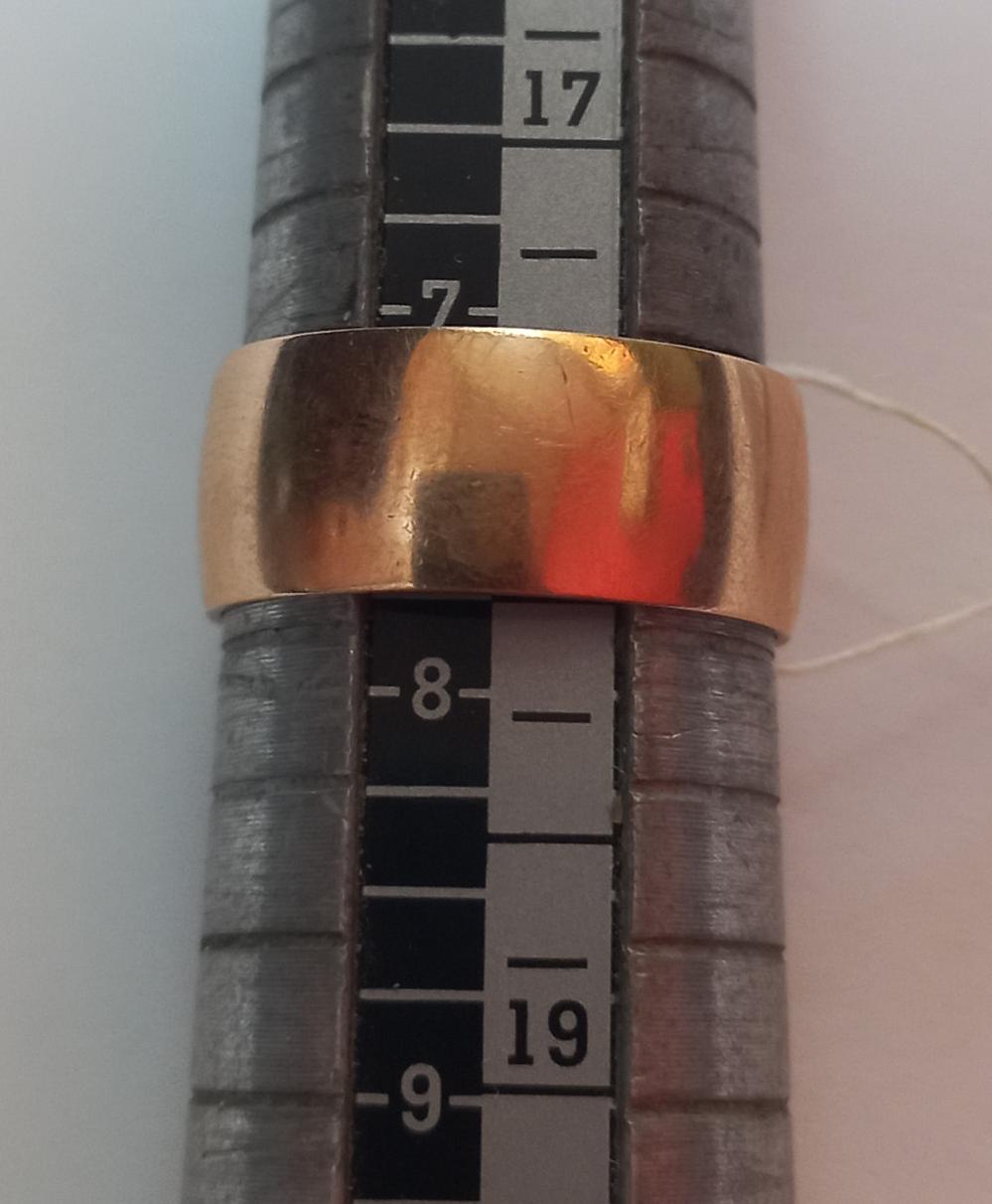 Обручальное кольцо из красного золота (33922085) 2