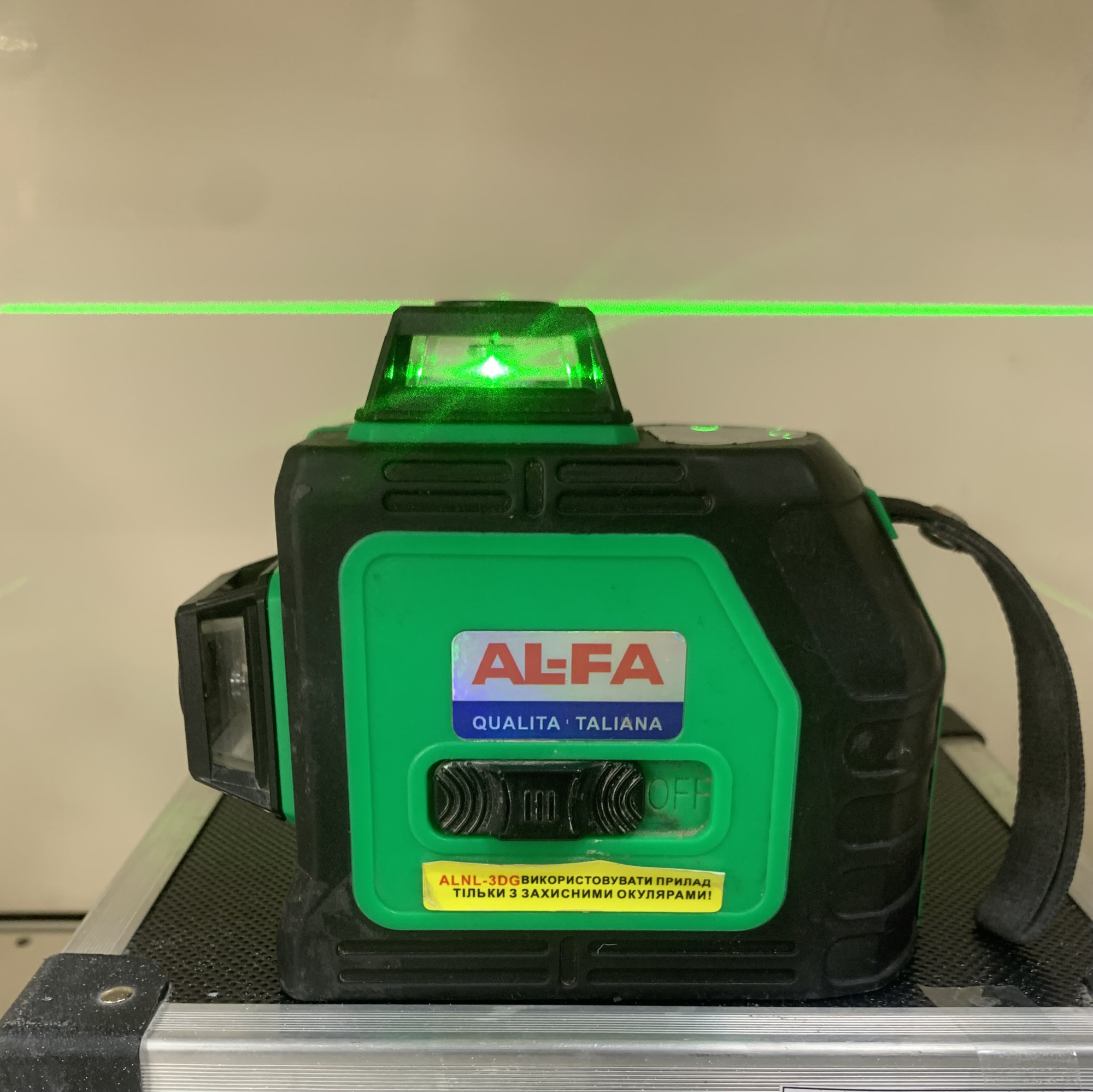 Лазерний нівелір AL-FA ALNL-3DG 0