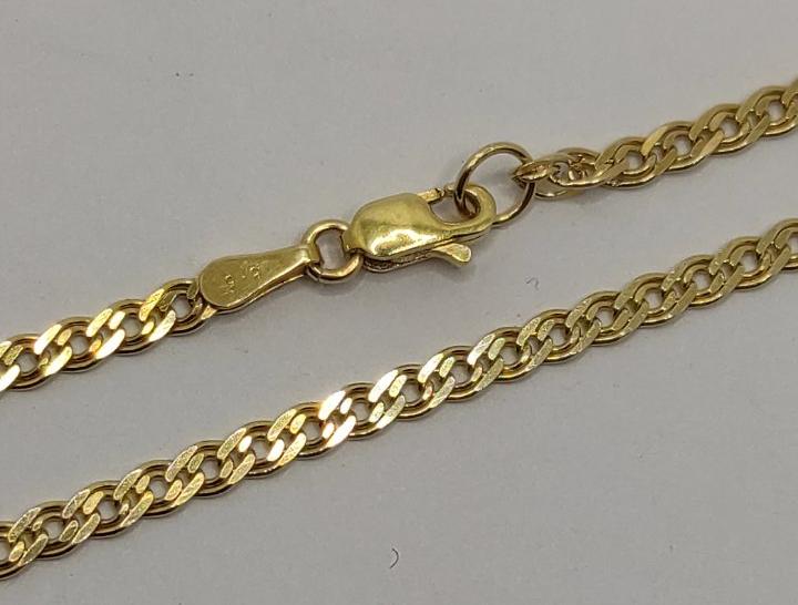 Ланцюжок з жовтого золота з плетінням Нонна (32871483) 0