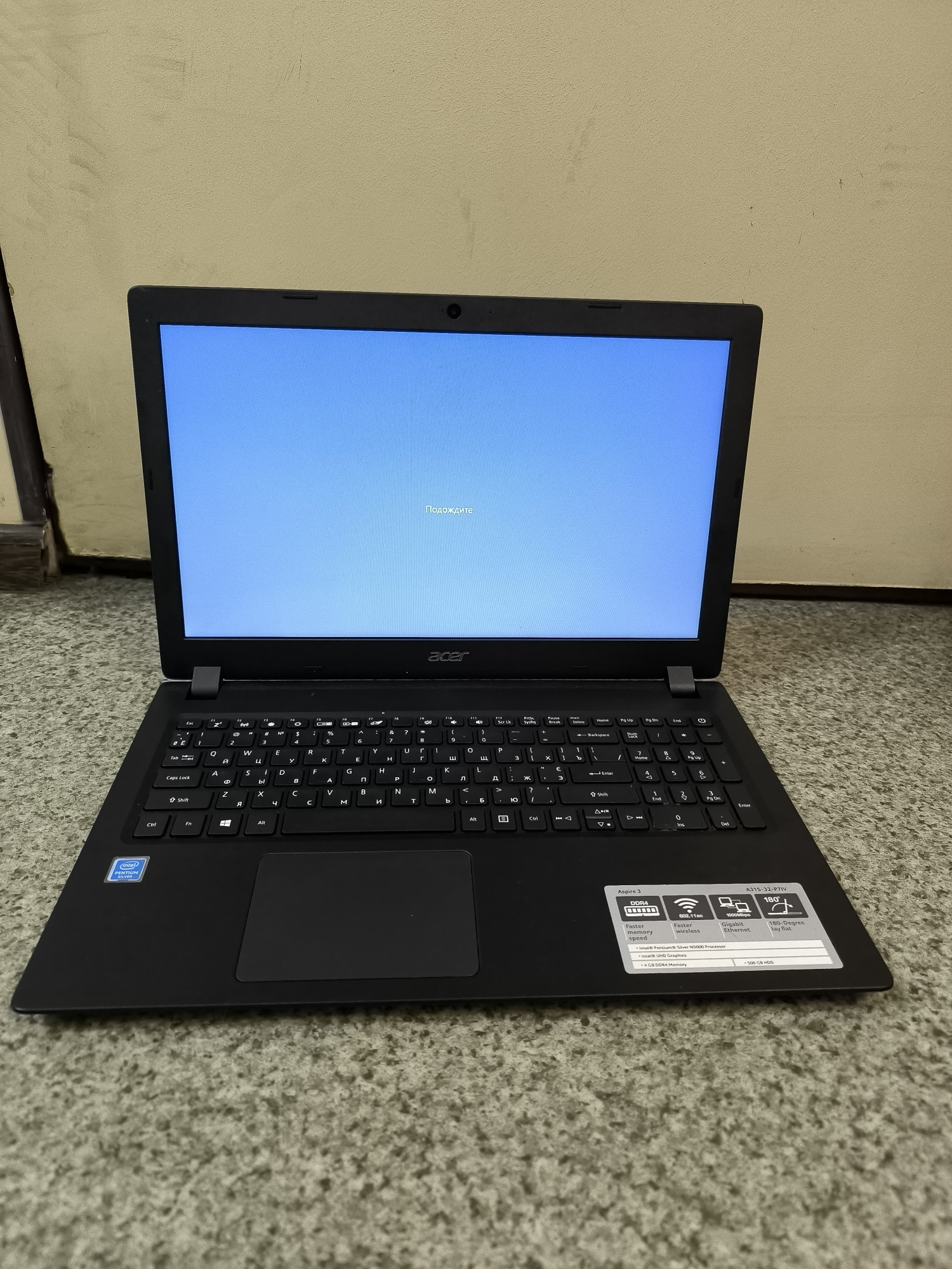 Ноутбук Acer Aspire 3 A315-32-P7JV (NX.GVWEU.008)  0