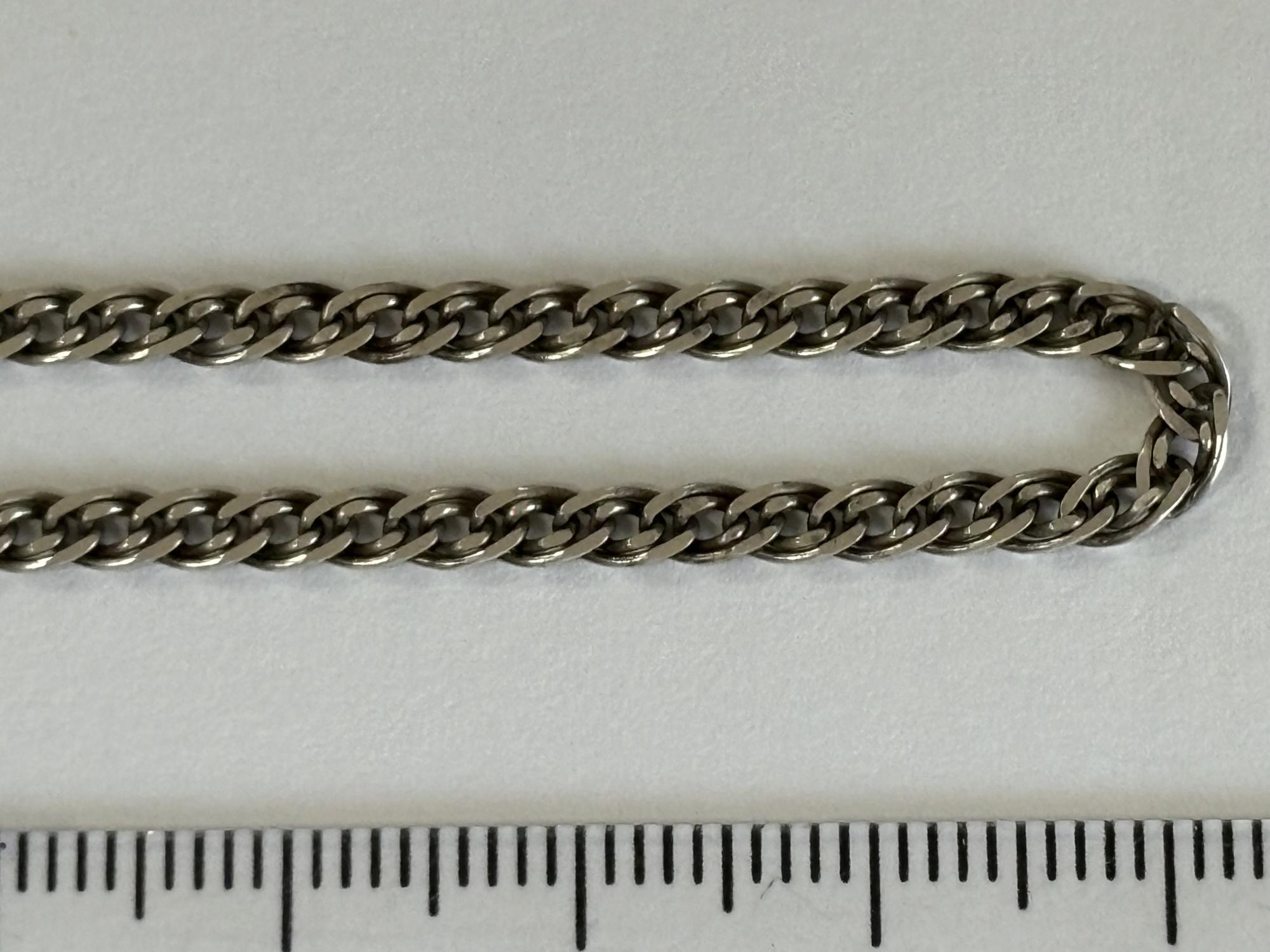 Срібний ланцюг з плетінням Нонна (33613761) 2