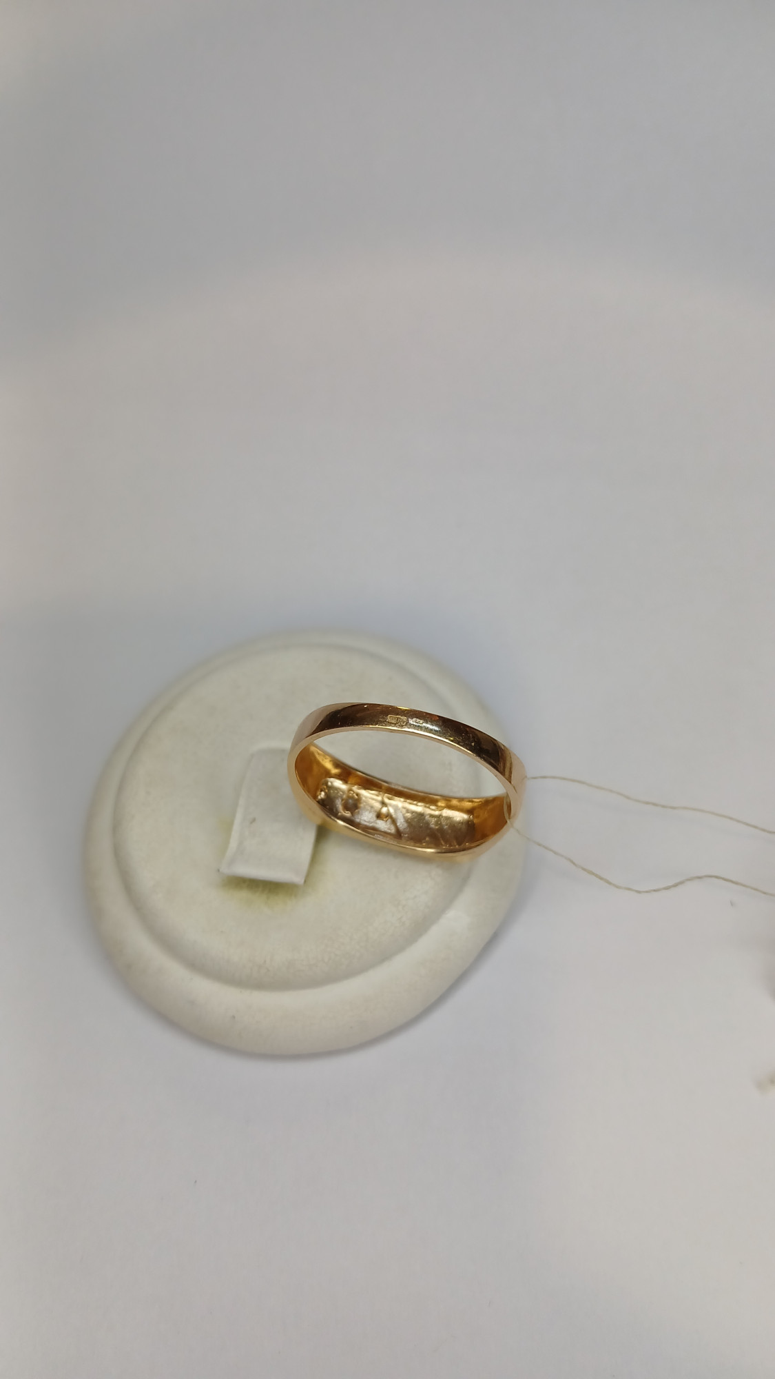 Кольцо из красного и белого золота с цирконием (32243144)  3