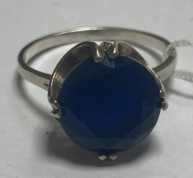 Серебряное кольцо с цирконием (33665562) 1