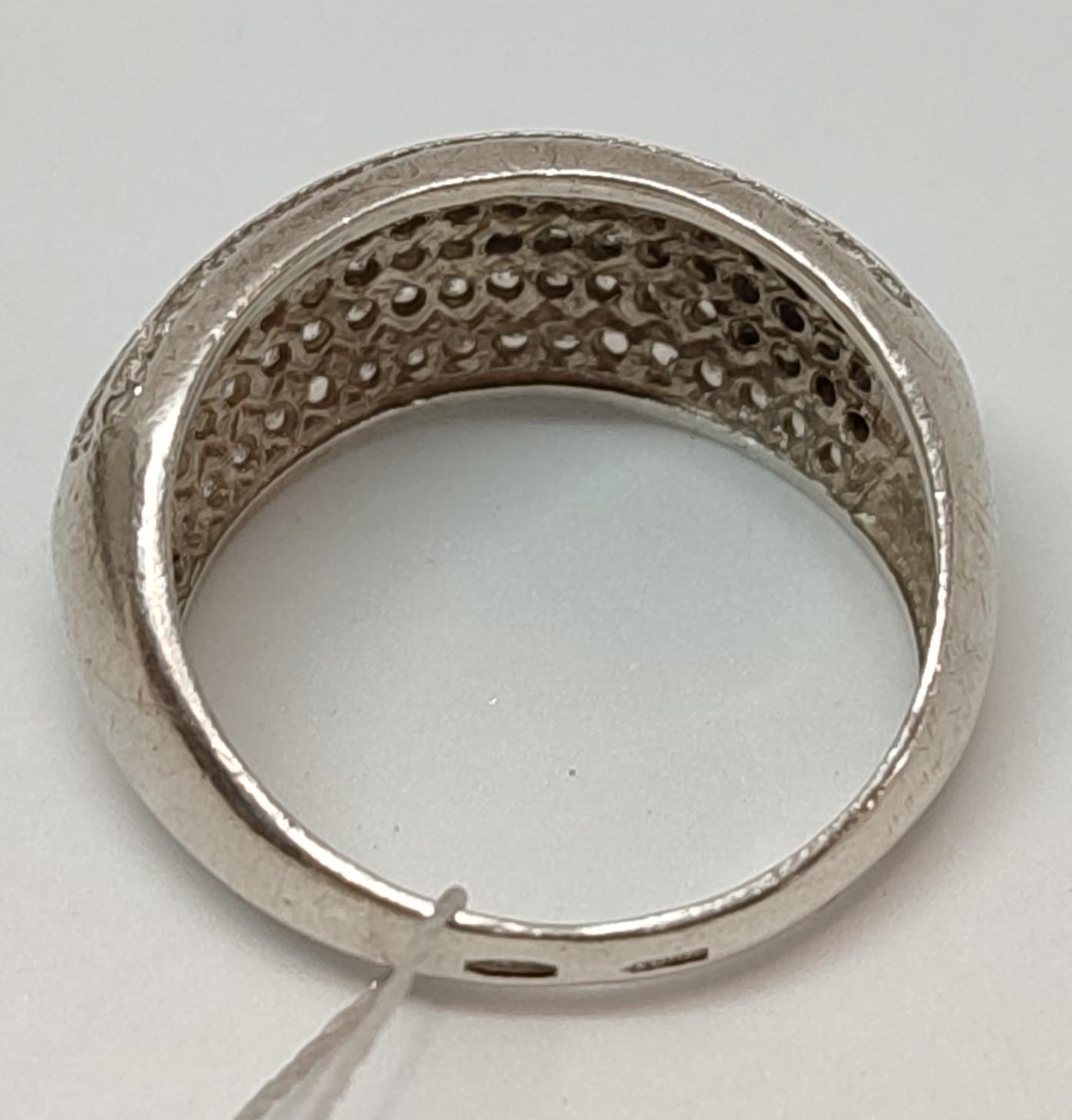 Срібна каблучка з цирконієм (31405469) 3