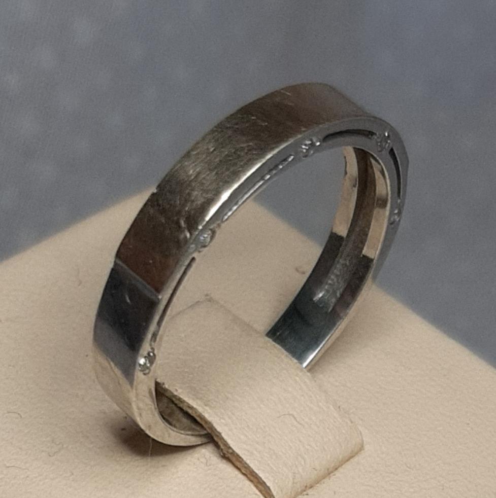 Серебряное кольцо с позолотой и цирконием (30591507) 1