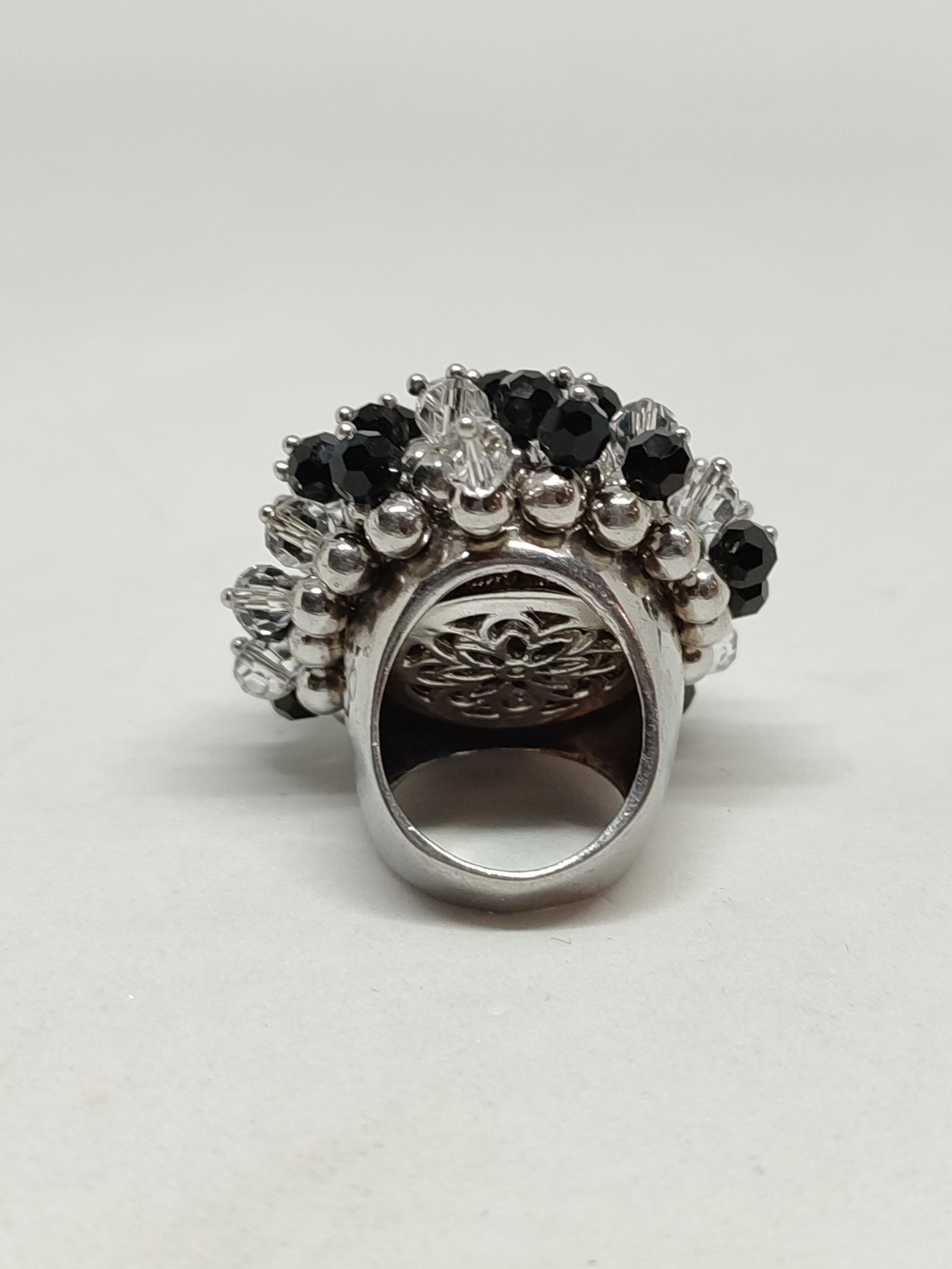 Серебряное кольцо с цирконием (33296028) 2