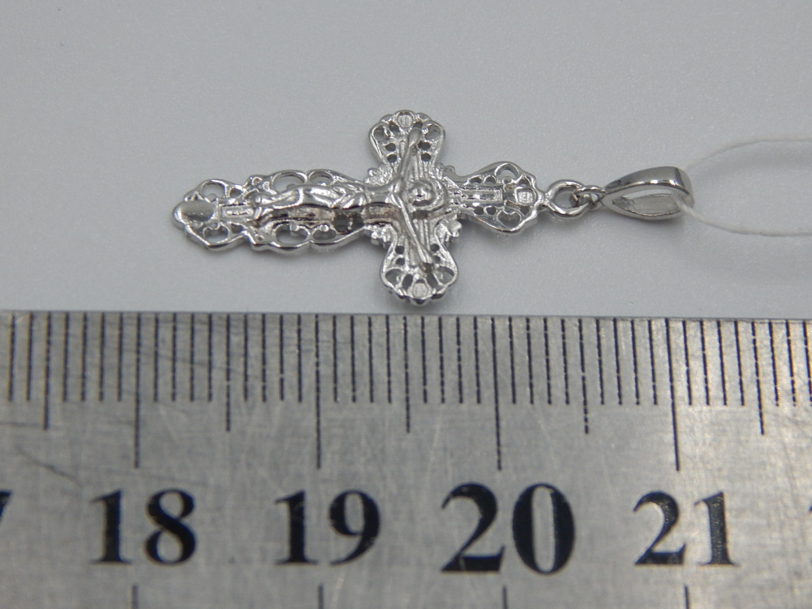 Срібний підвіс-хрест (30507255) 2