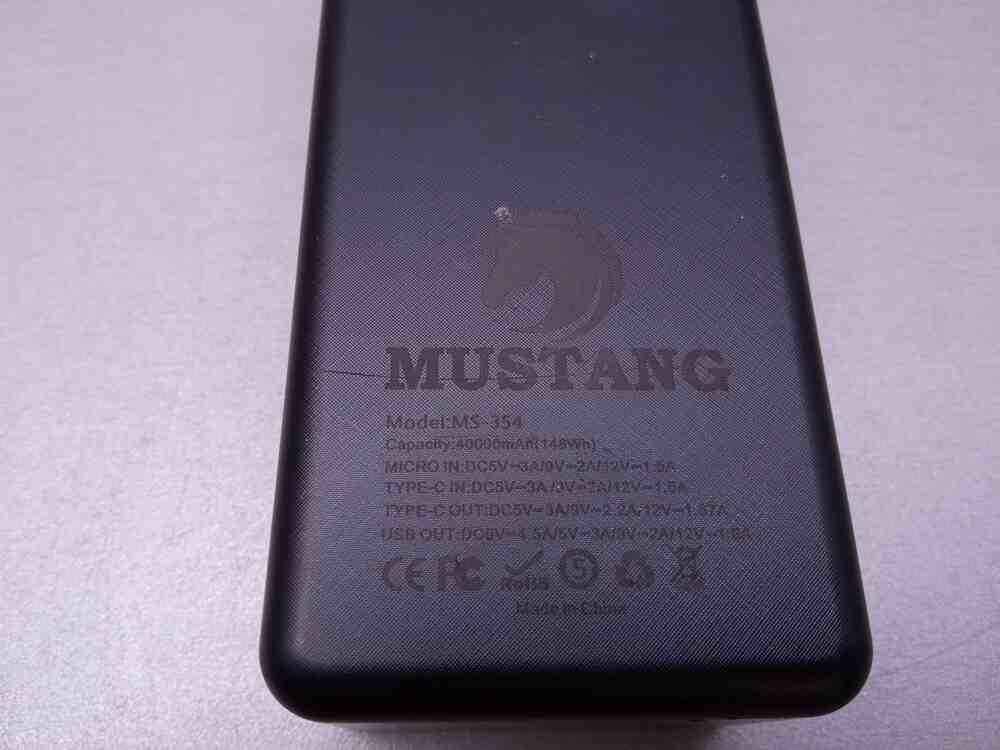Powerbank Mustang MS-354 40000 mAh PD 22.5W 5