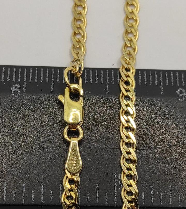 Ланцюжок з жовтого золота з плетінням Нонна (32871483) 3