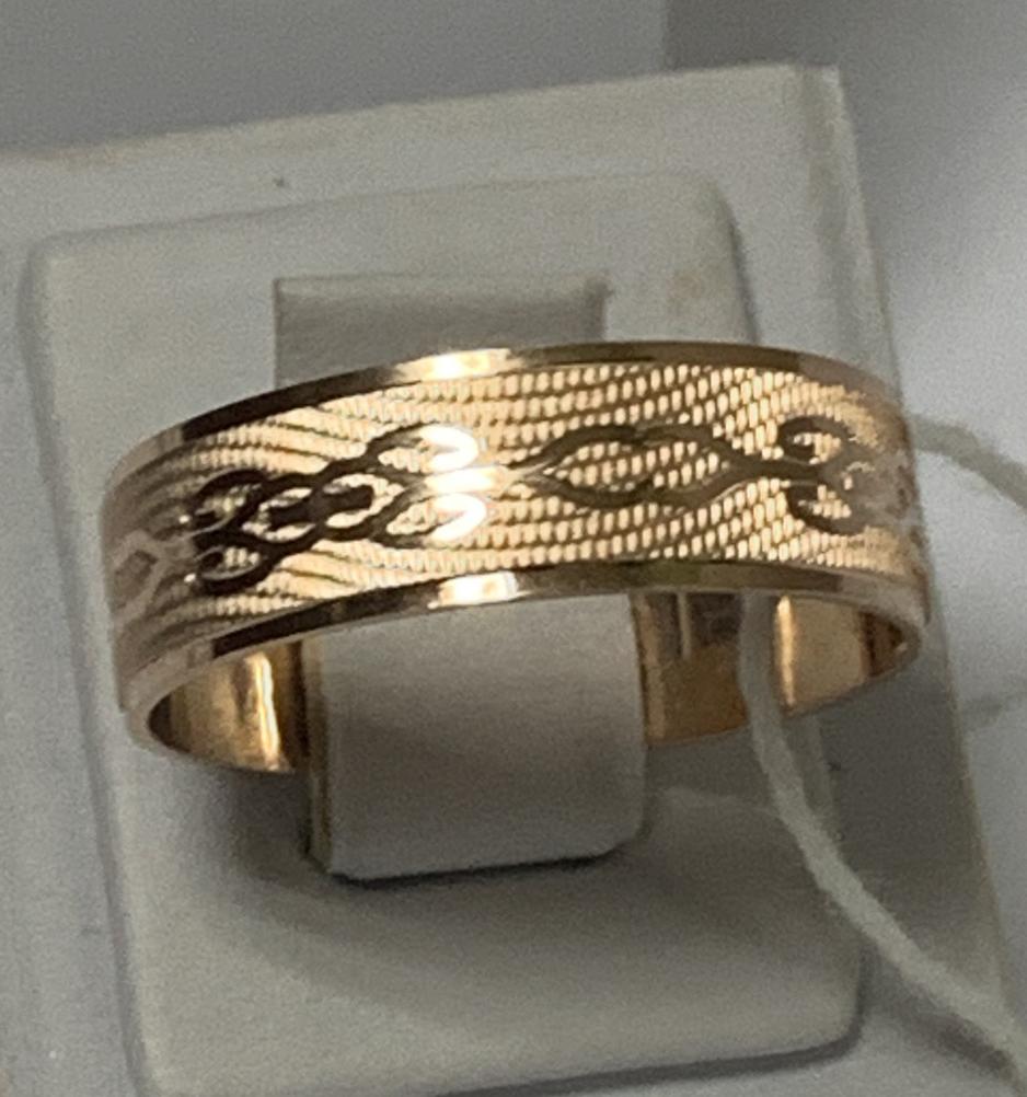 Обручальное кольцо из красного золота (32254220)  1