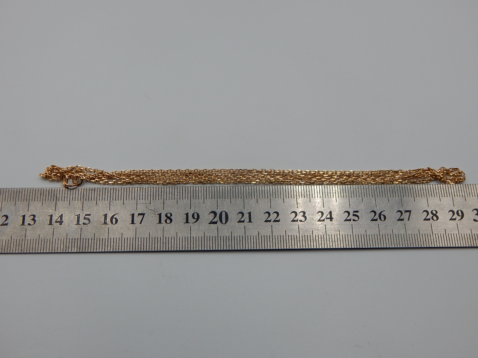 Ланцюжок з червоного золота з плетінням Якірне (31514455) 3