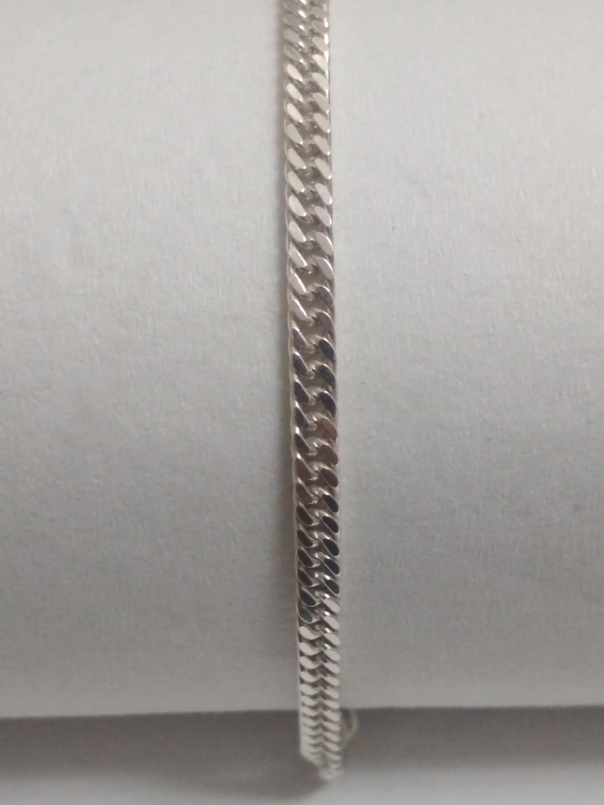 Серебряная цепь с плетением панцирное (30554223) 1