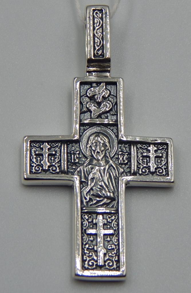 Срібний підвіс-хрест (31898438) 1