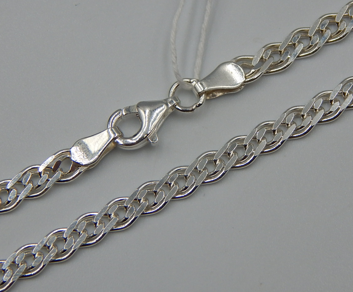 Серебряная цепь с плетением Нонна (32202901) 0