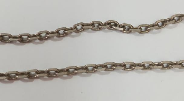 Срібний ланцюг з плетінням Якірне (28124904) 0