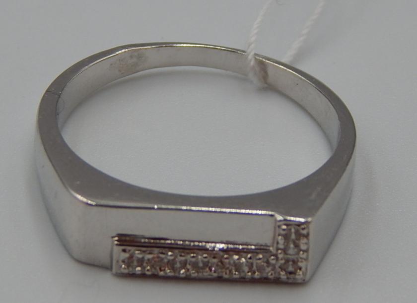Срібний перстень із цирконієм (30848127) 3