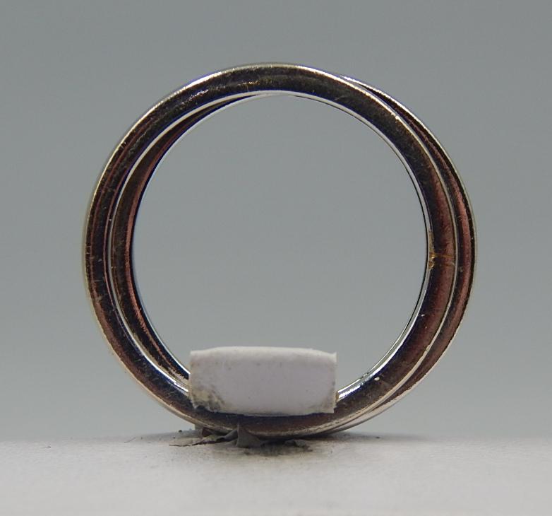 Кольцо из белого золота (33463209)  5