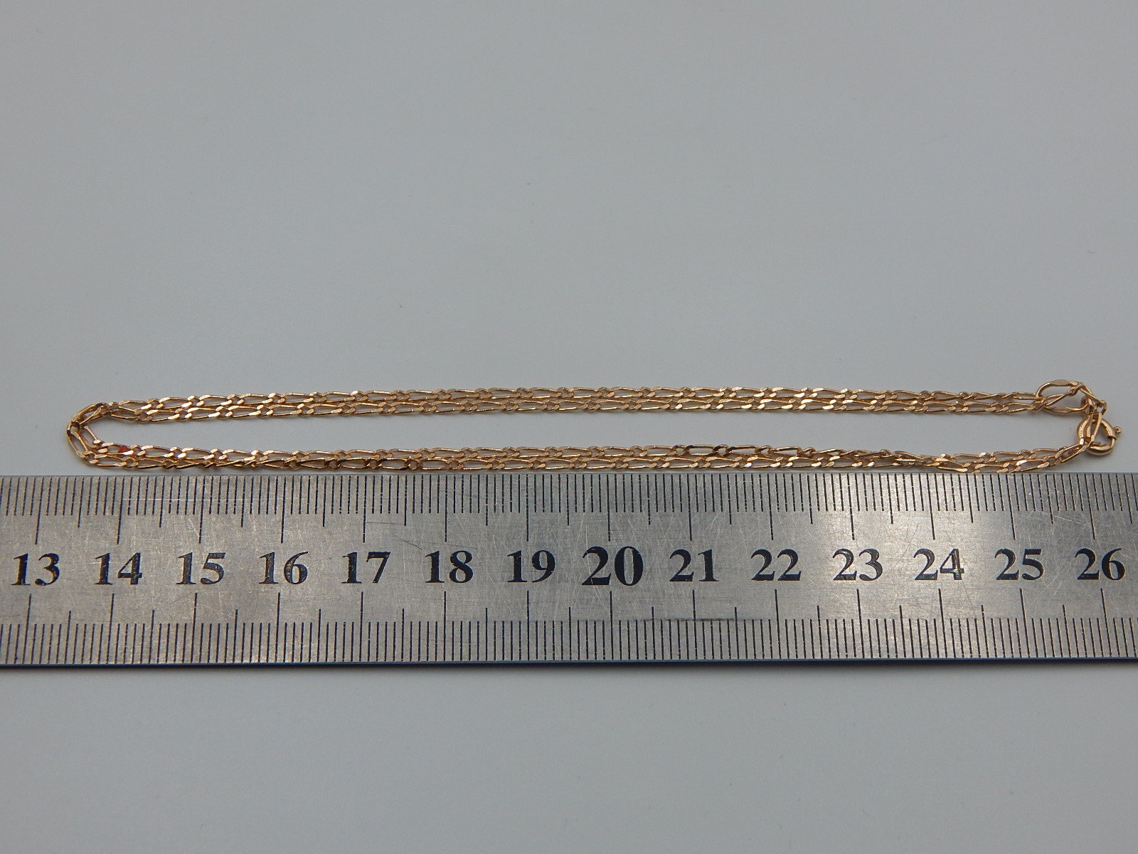 Ланцюжок з червоного золота з плетінням Якірне (33295603) 4