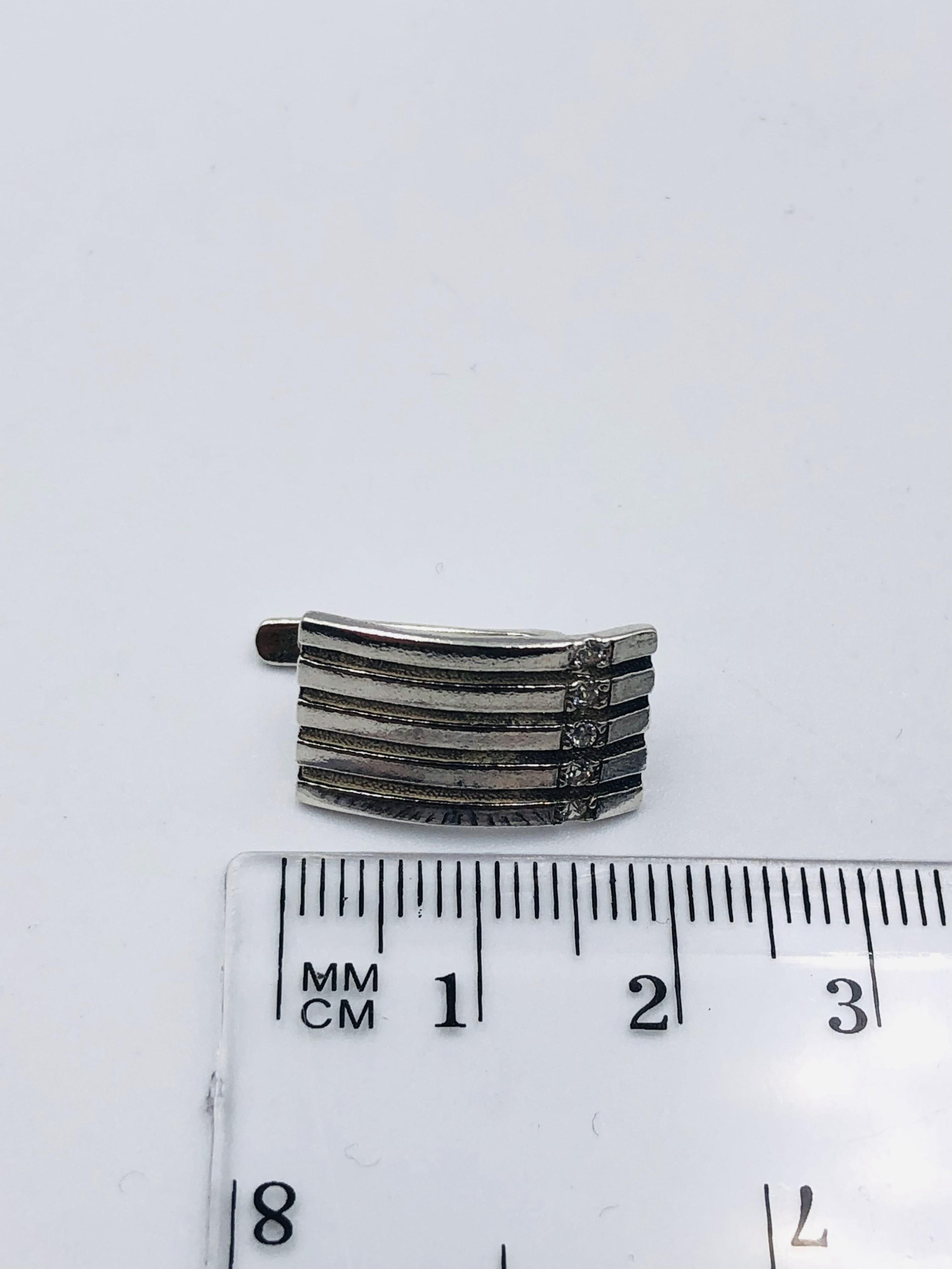 Срібні сережки з цирконієм (33894703) 2