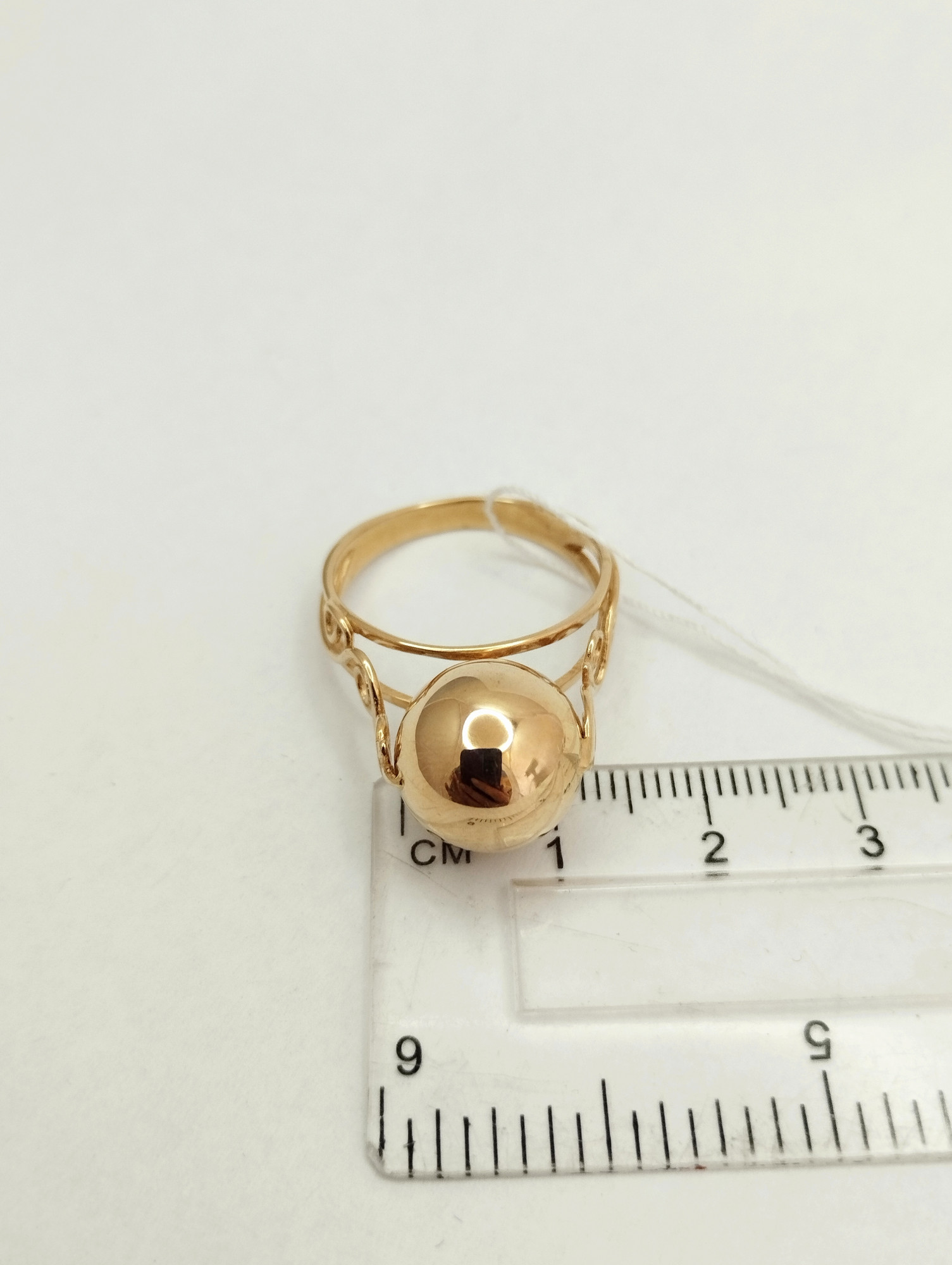Кольцо из красного золота (33732466) 3