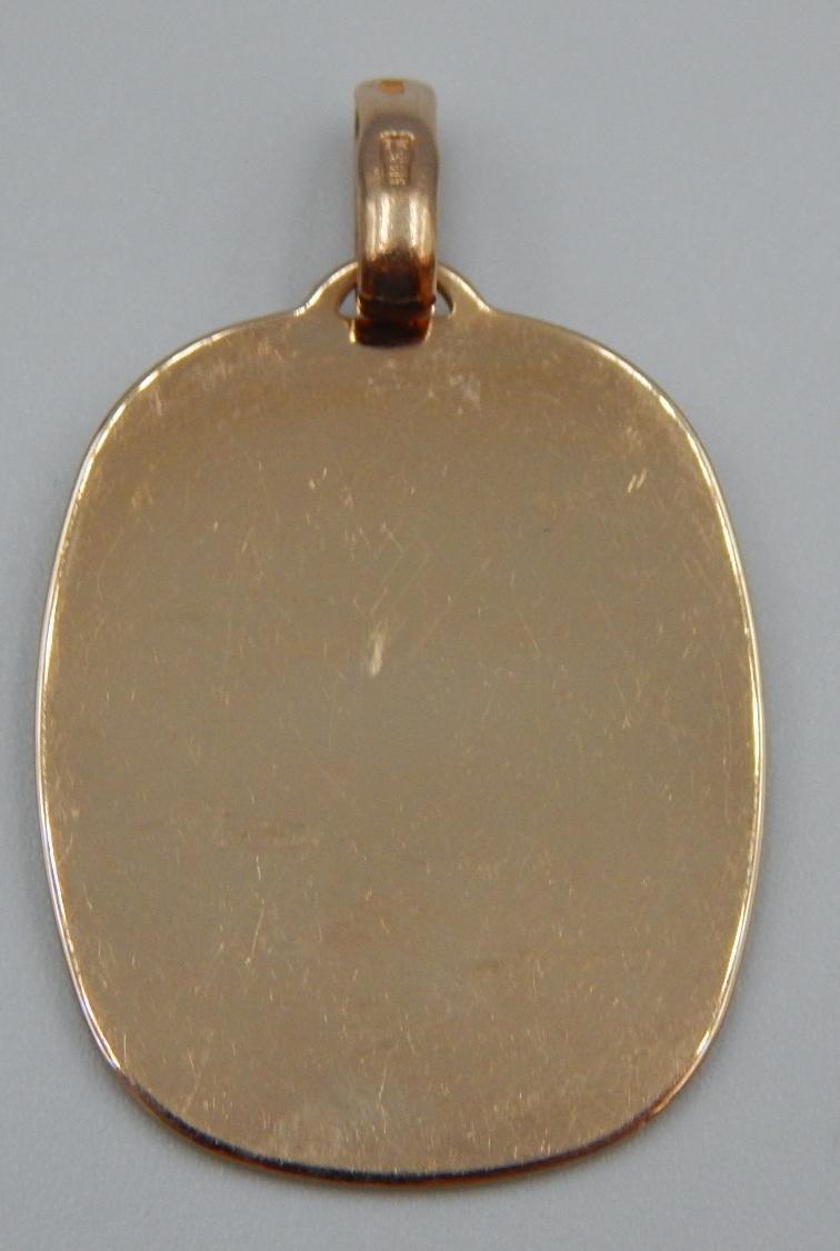 Підвіс-ладанка з червоного золота (32552122) 1