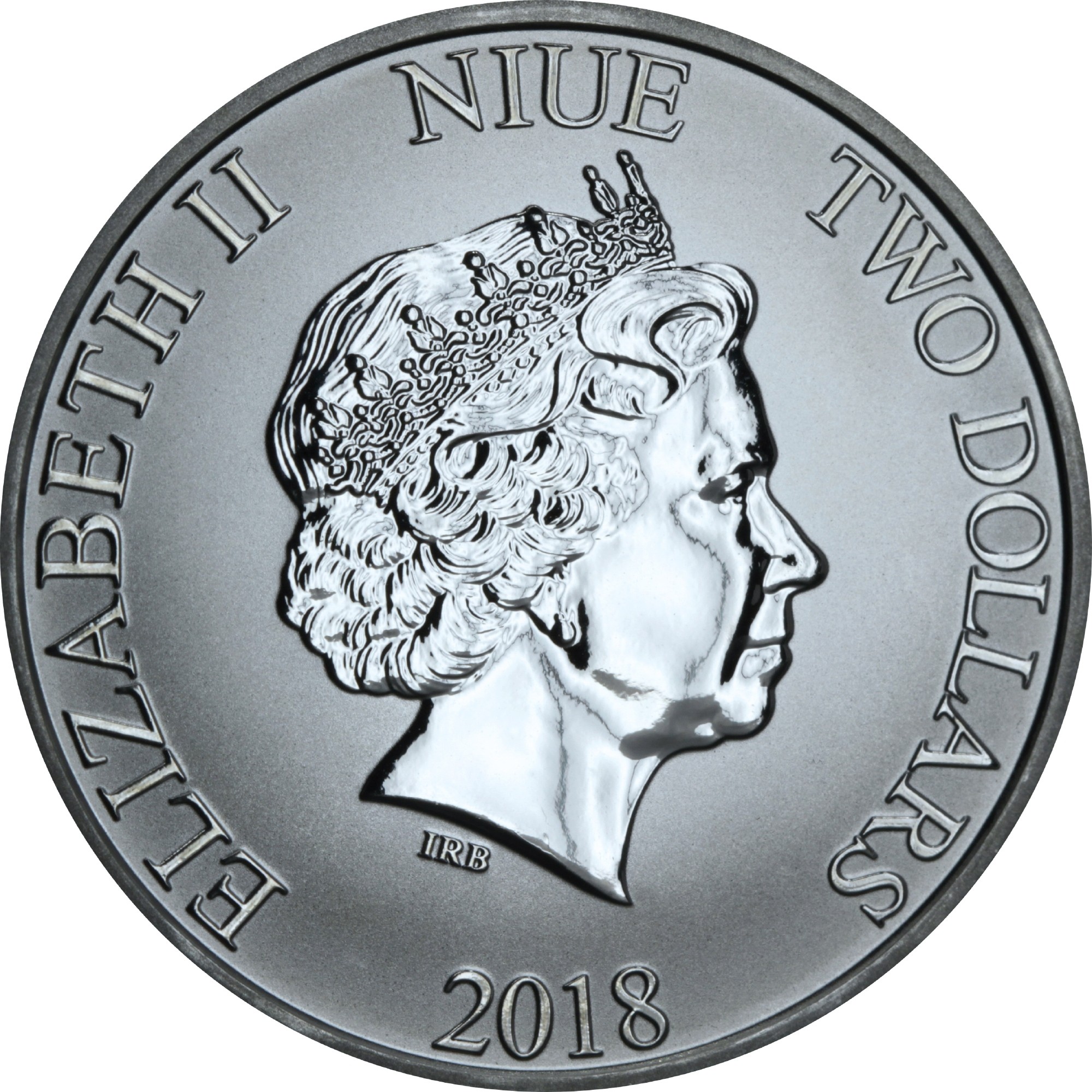 Серебряная монета 1oz Микки Маус Дисней 90 лет 2 доллара 2018 Ниуэ (29127385) 1