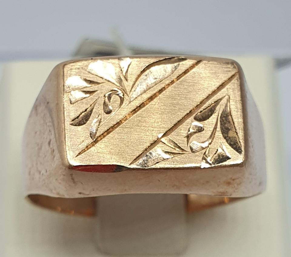 Печатка из красного золота (33655800) 0