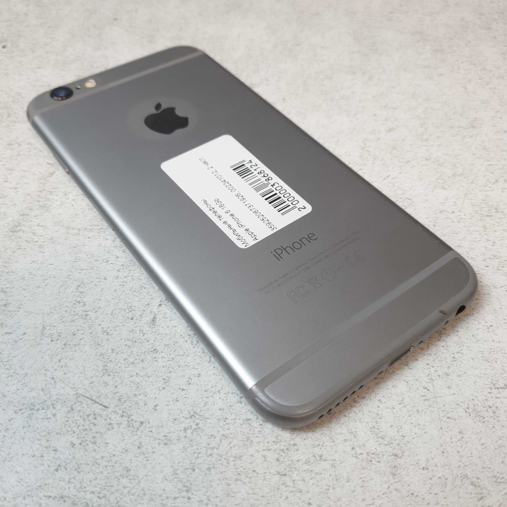 Apple iPhone 6 16Gb Space Gray  6