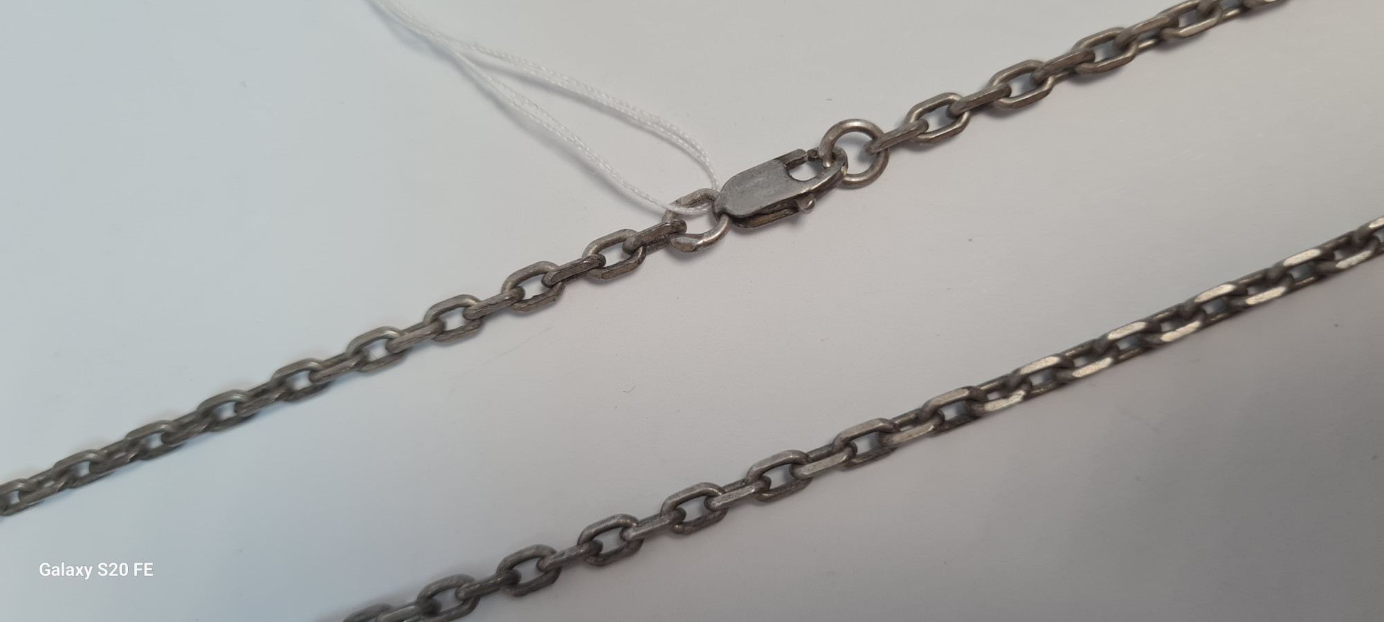 Серебряная цепь с плетением Якорное (33625898) 4