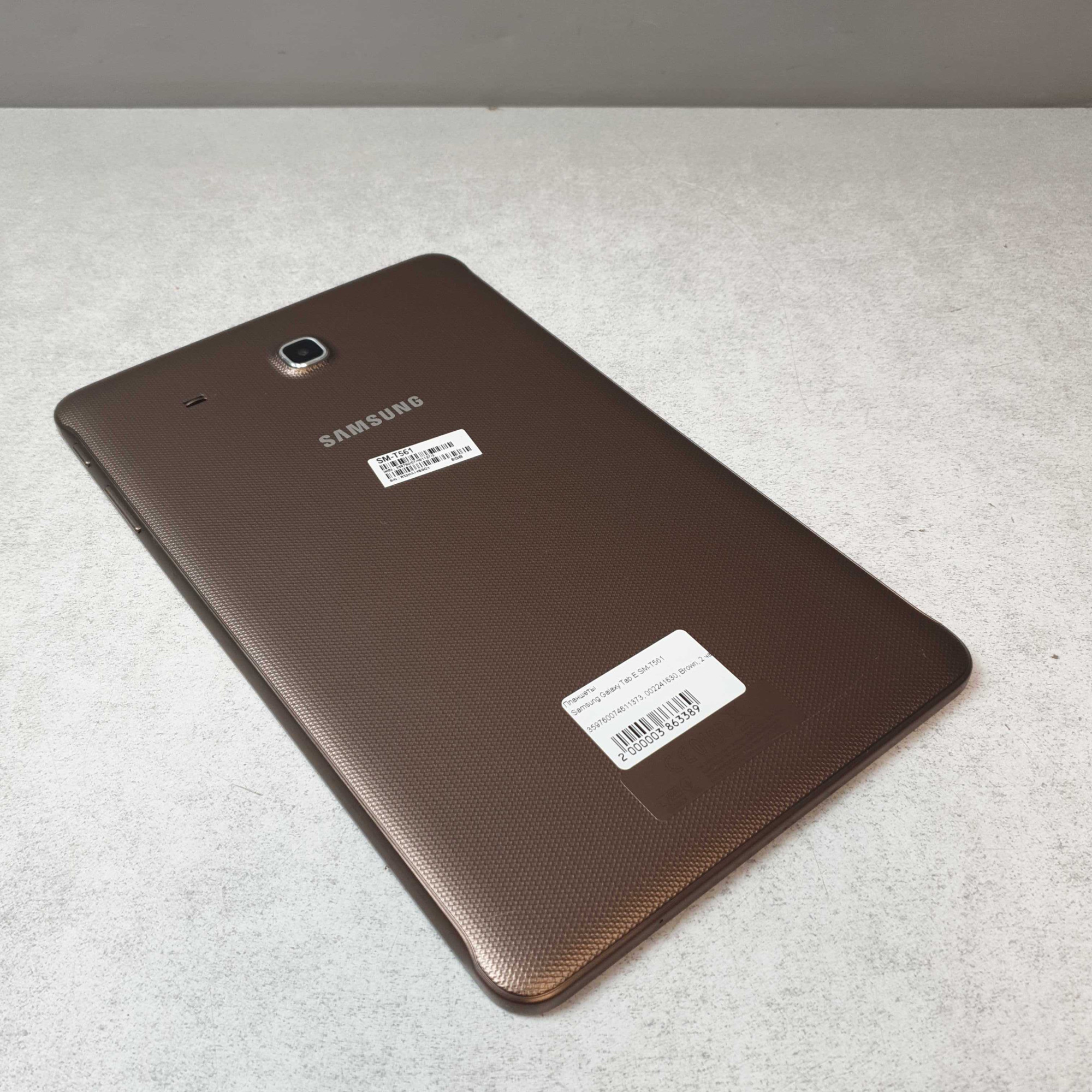 Планшет Samsung Galaxy Tab E SM-T561 8Gb 13