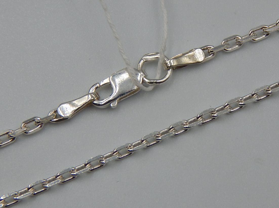 Серебряная цепь с плетением Якорное (31918360) 0