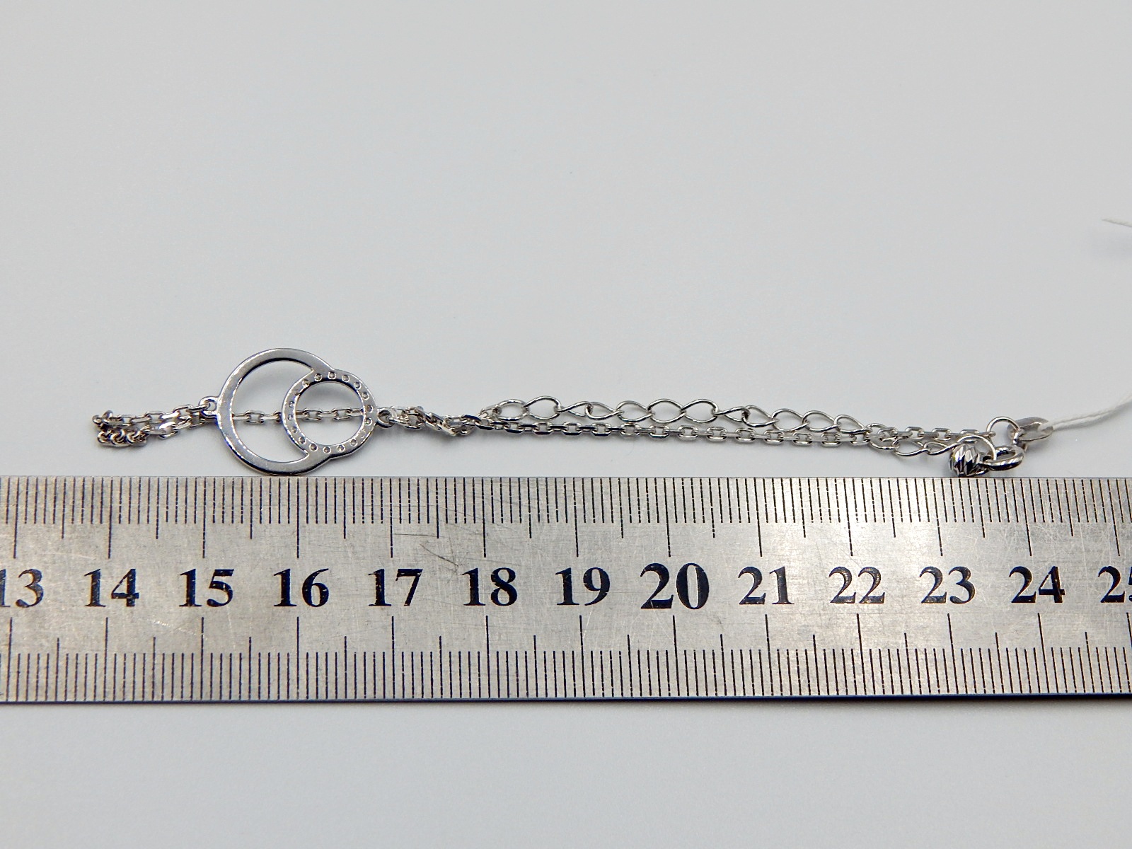 Срібний браслет із цирконієм (31851443) 3