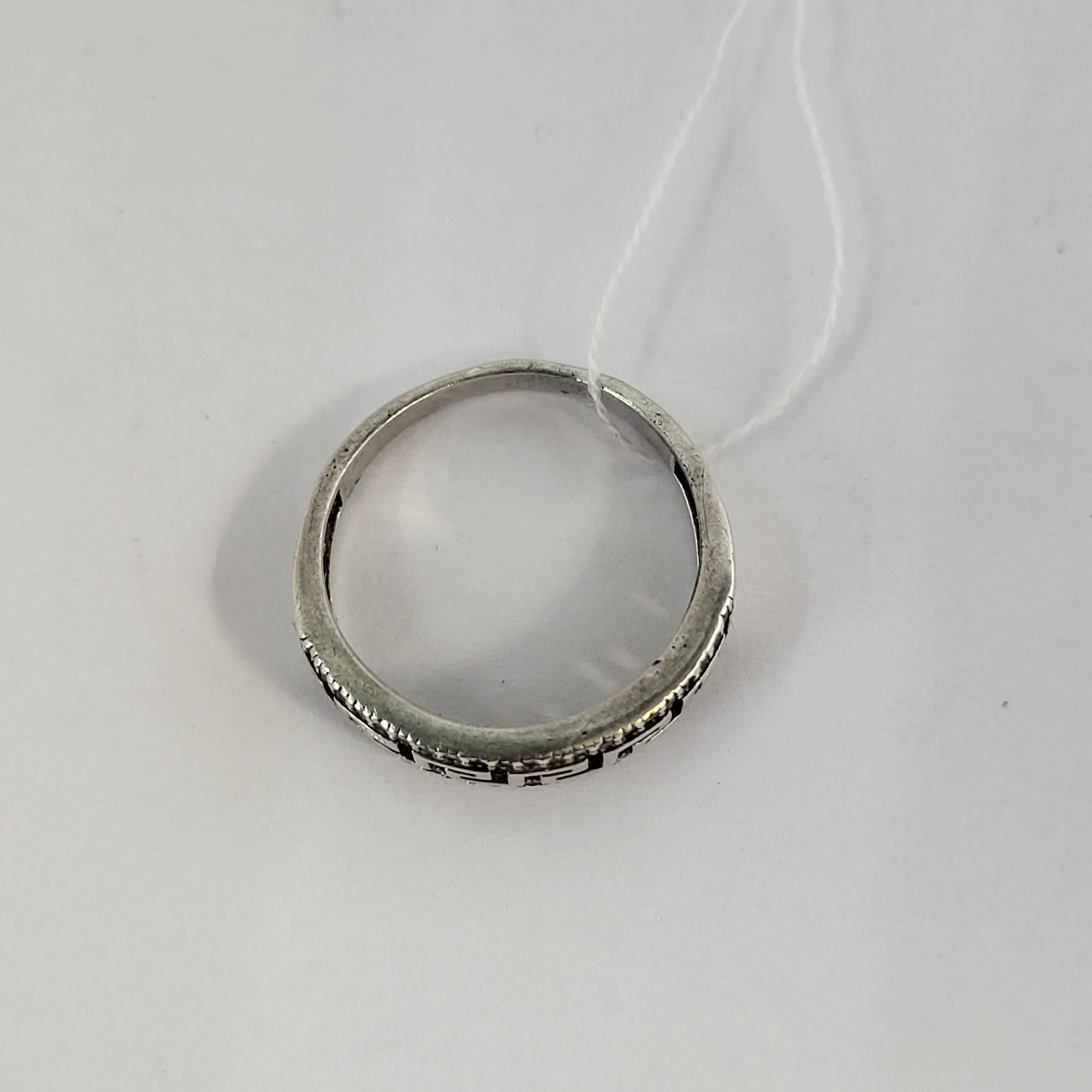 Серебряное кольцо с цирконием (33485530) 1