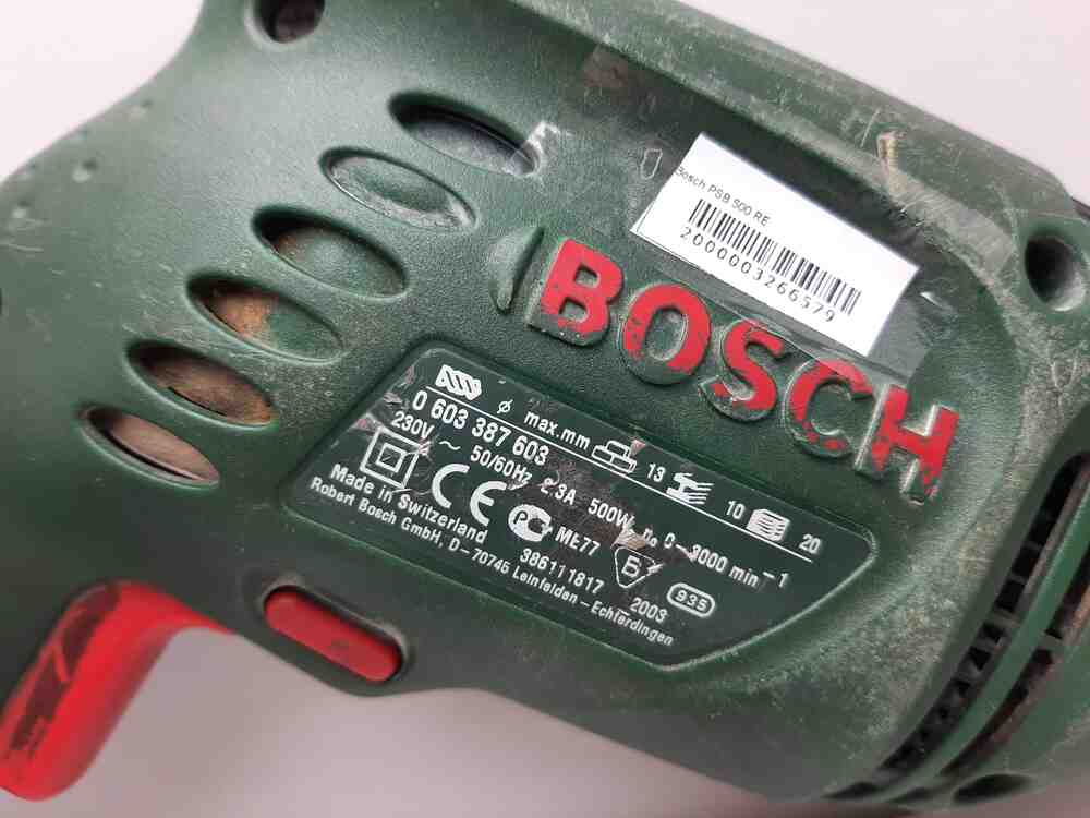 Дрель ударная Bosch PSB 500 RE  2
